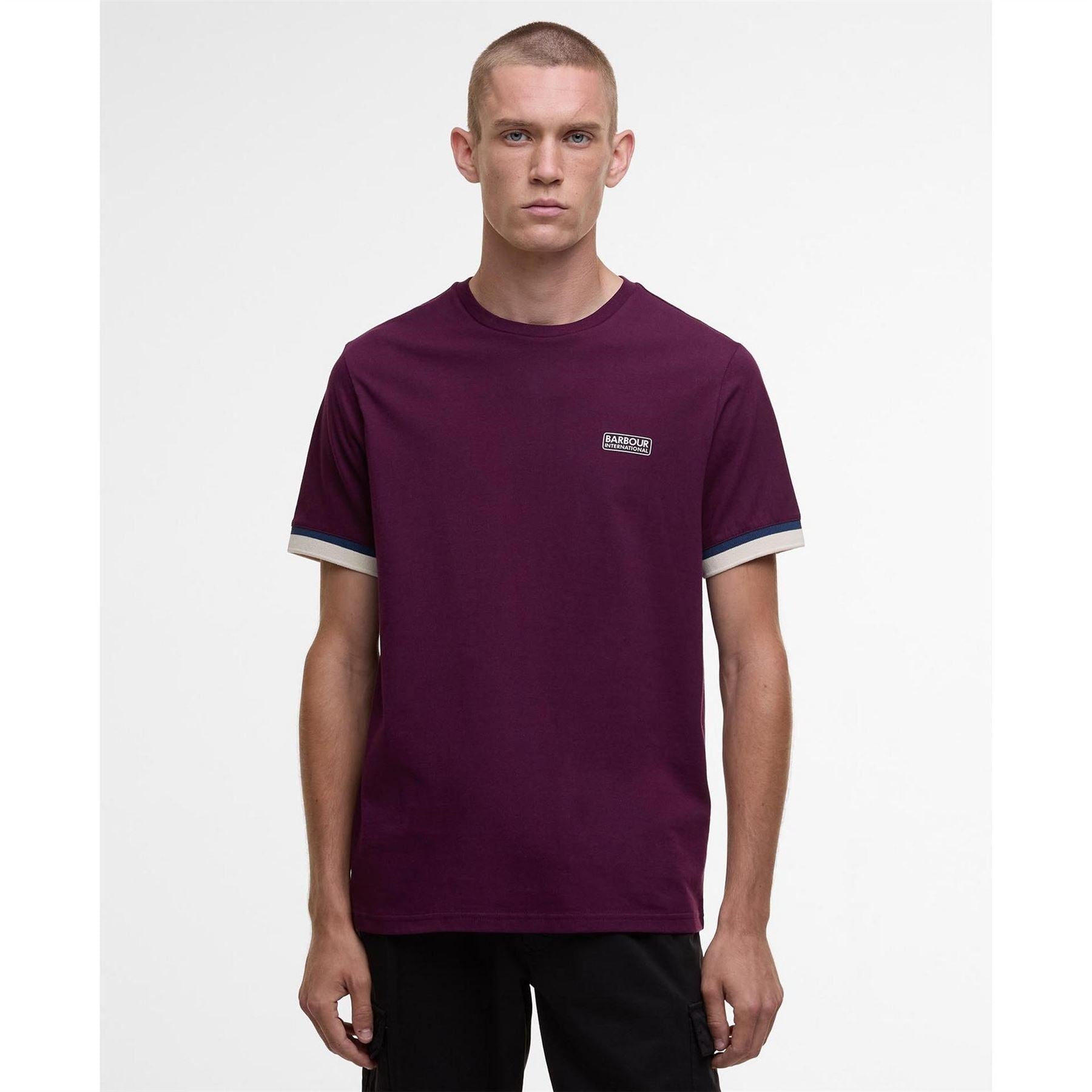 Barbour International Tipped T-Shirt