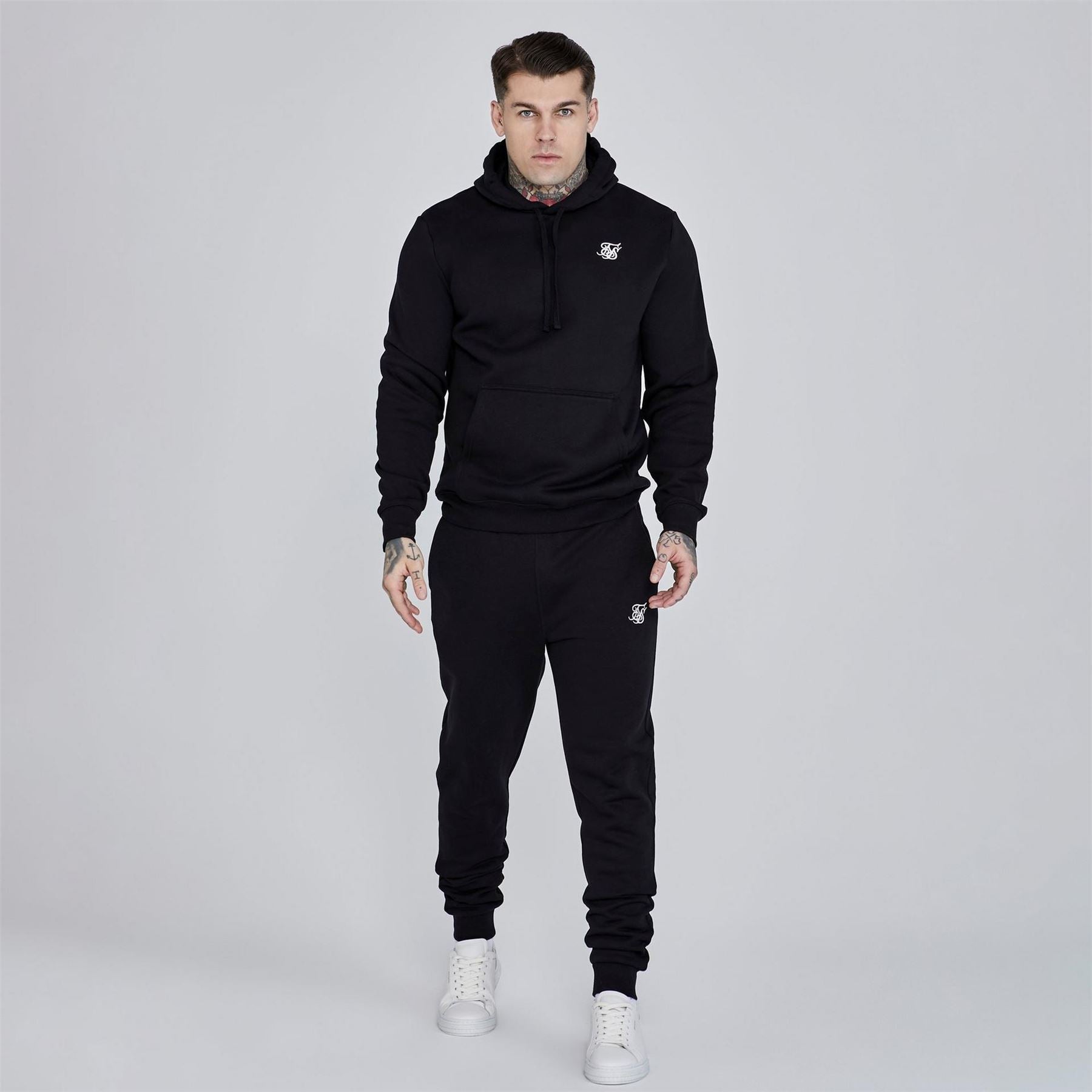 SikSilk Hooded Regular Fit Sweatshirt