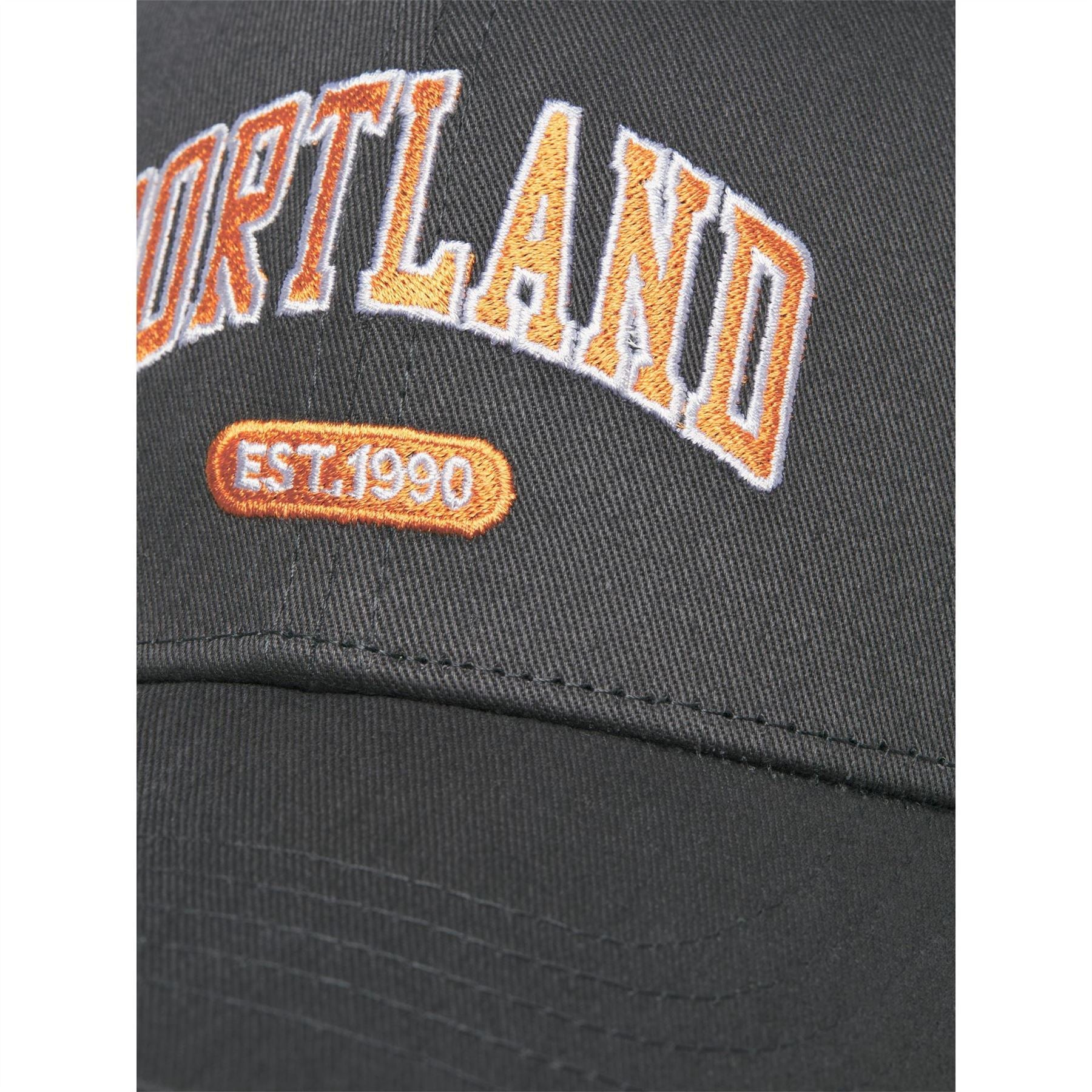Jack and Jones Jacportland Lettering Curved Brim Dad Cap