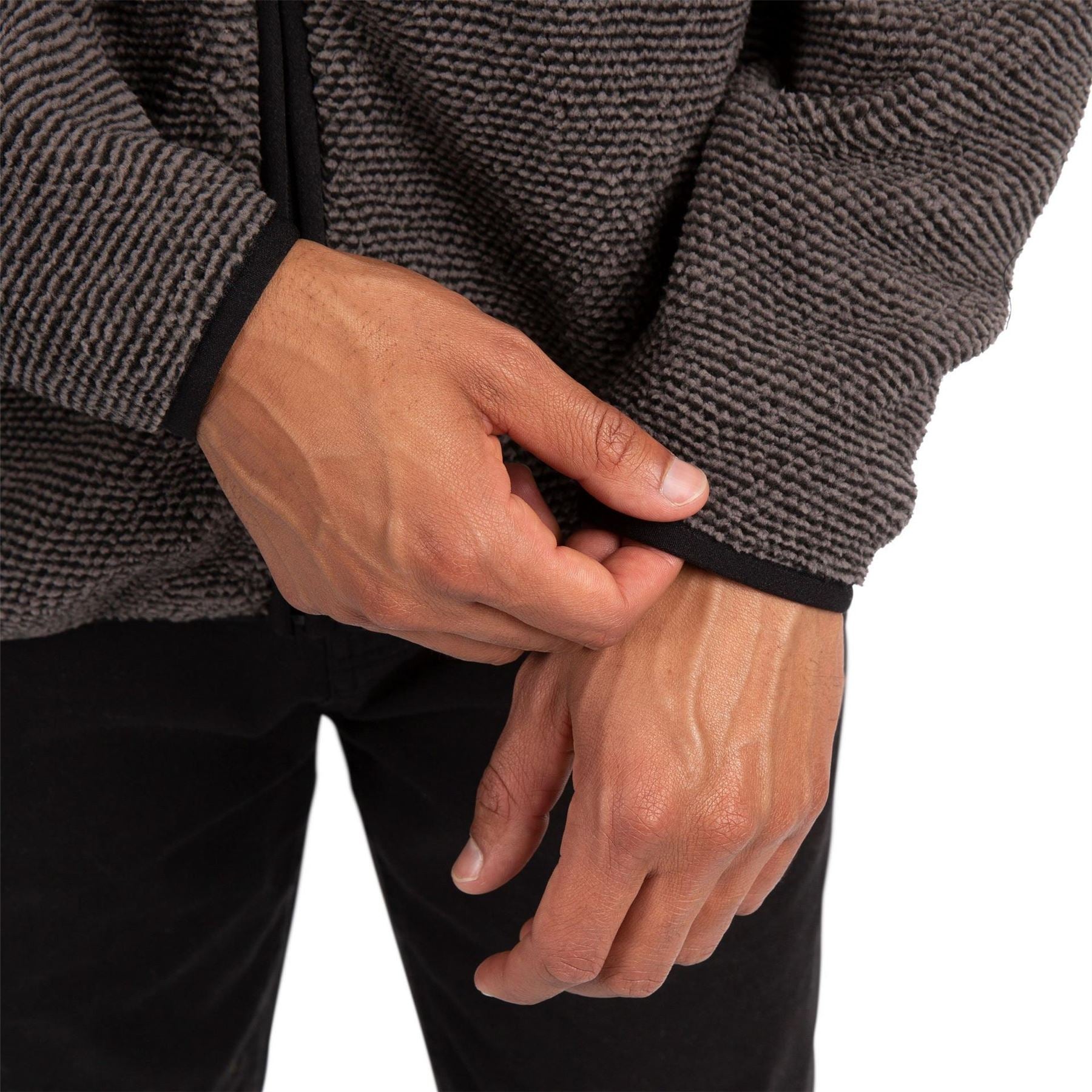 Trespass Salo Textured Full Zipper Fleece Jacket