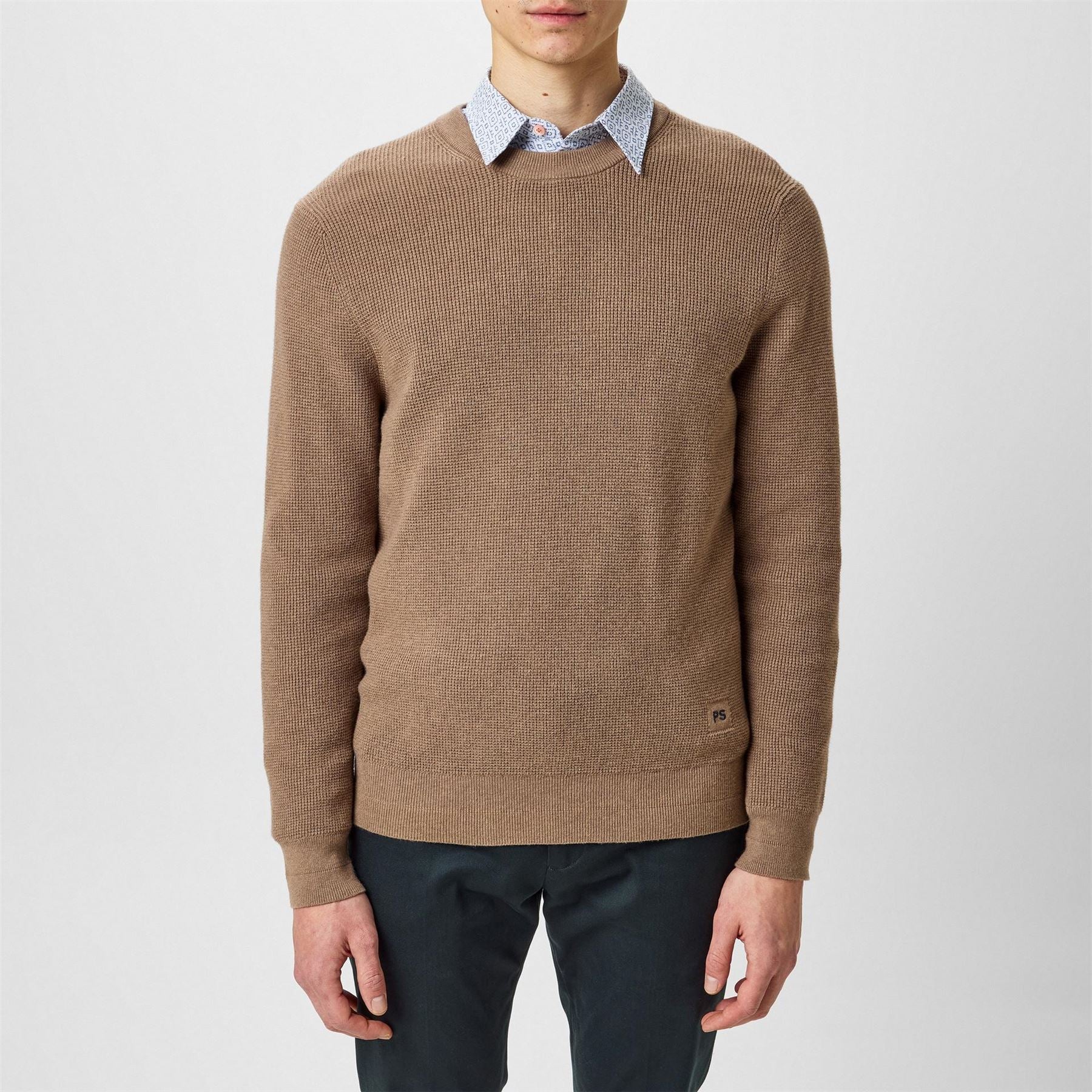 PS Paul Smith Crew Neck Regular Fit Long Sleeve Sweater