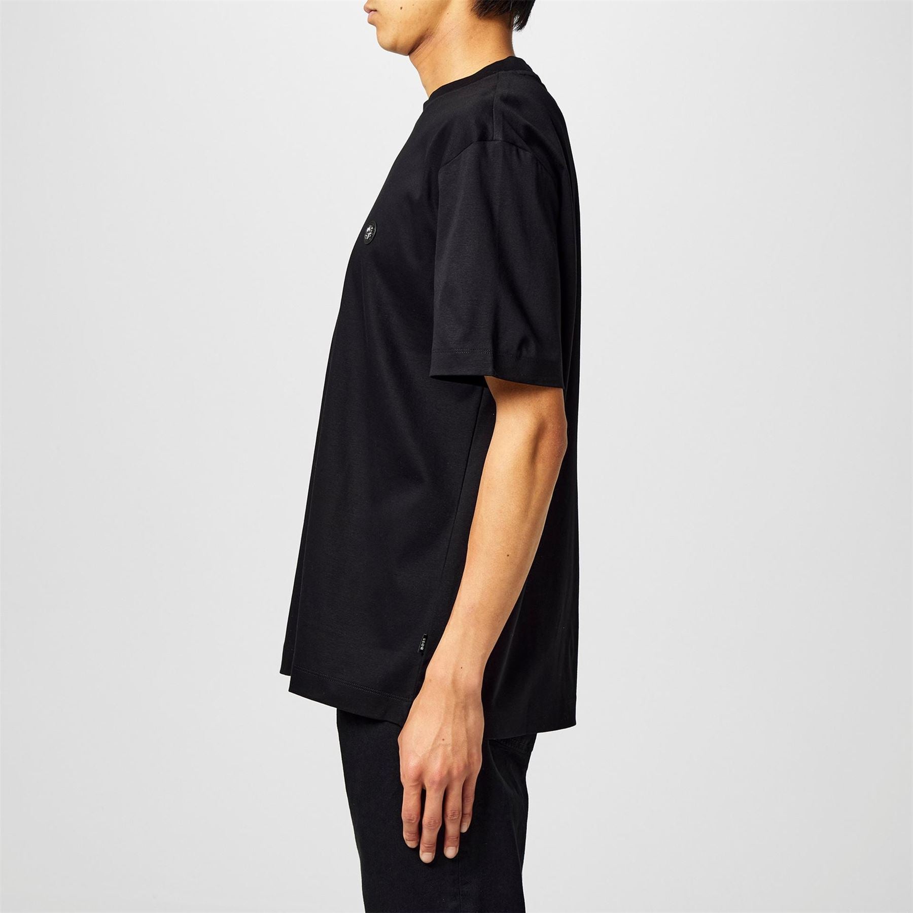 Boss BOSS BLACK Taut Minimalist Design T Shirt with Logo Detail