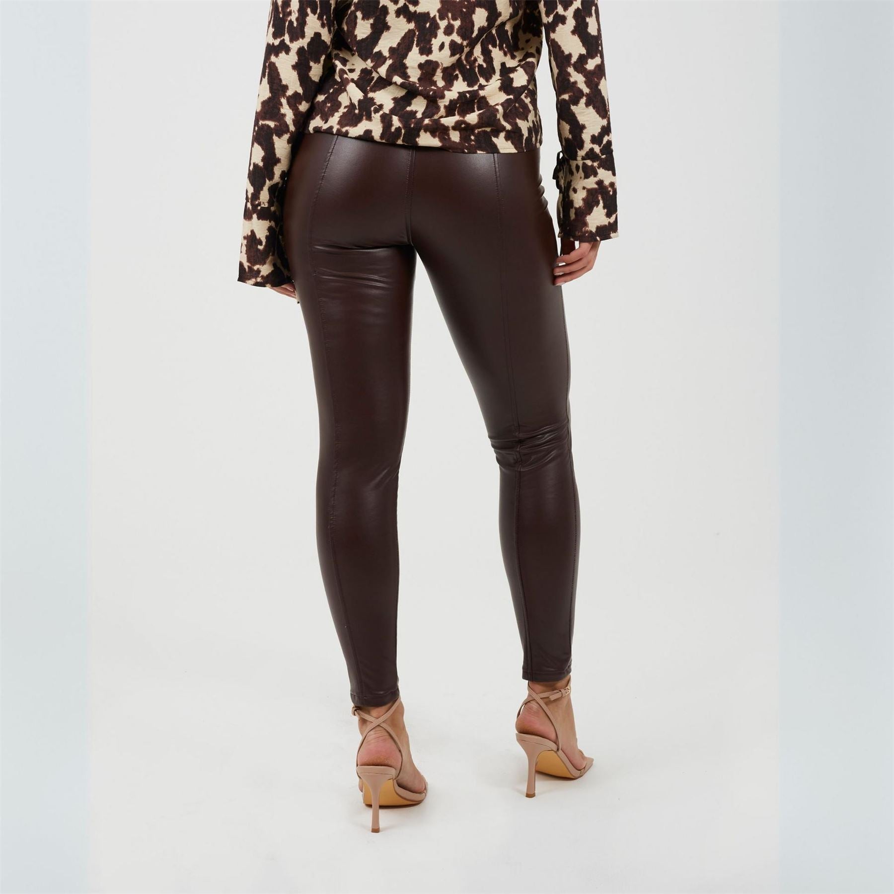 Brave Soul Faux Leather Trousers
