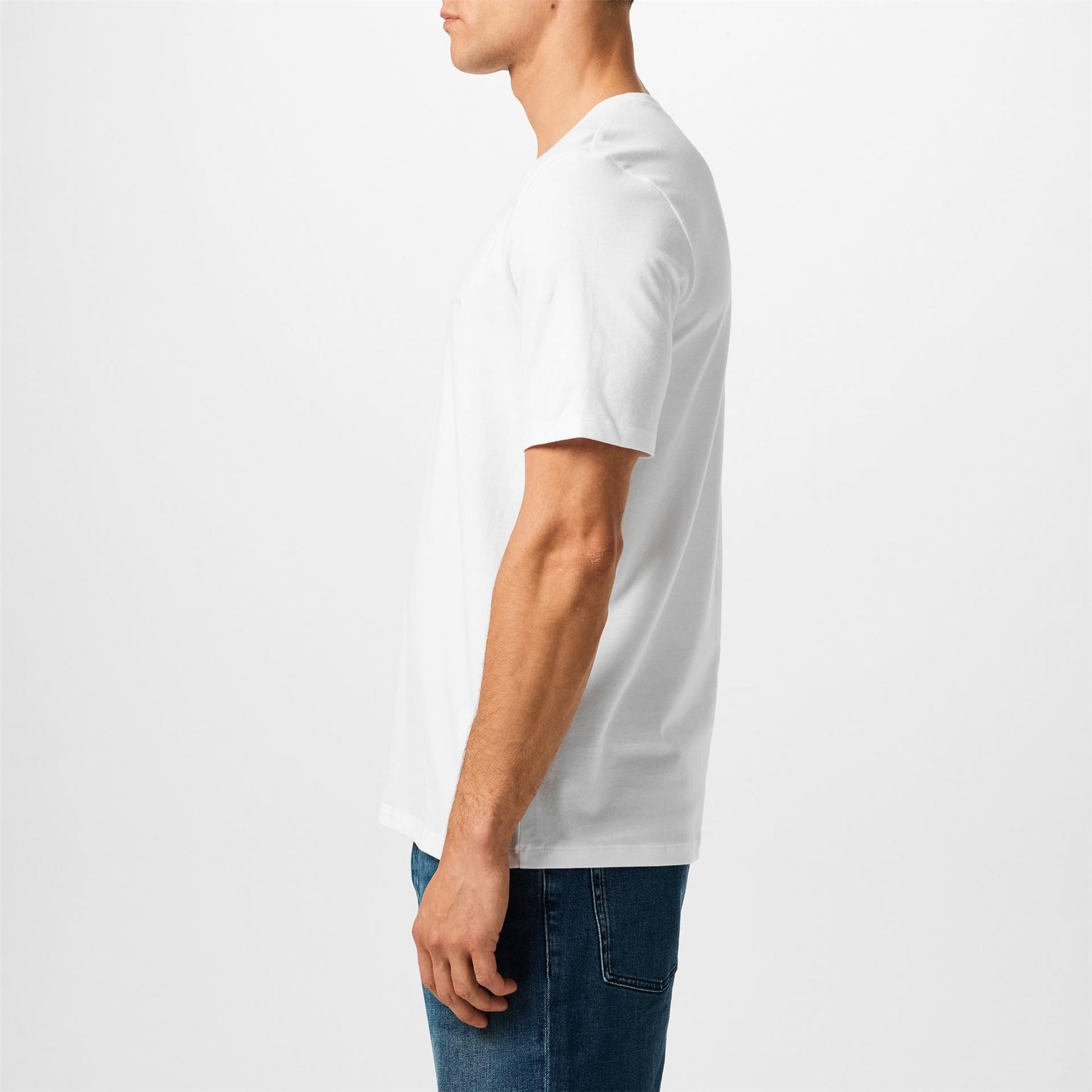 Boss BOSS Bodywear Mix  And  Match Premium Cotton T Shirt with Logo Detail