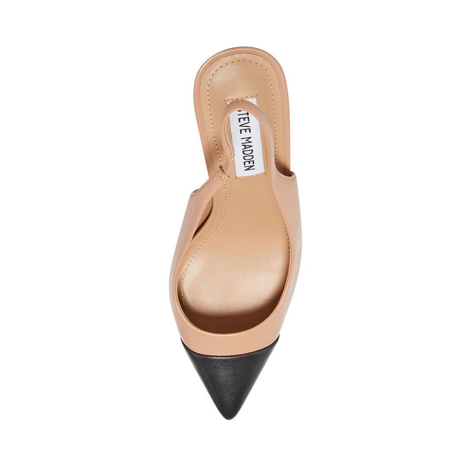 Steve Madden Kling Slingback Block Heel Court Shoes