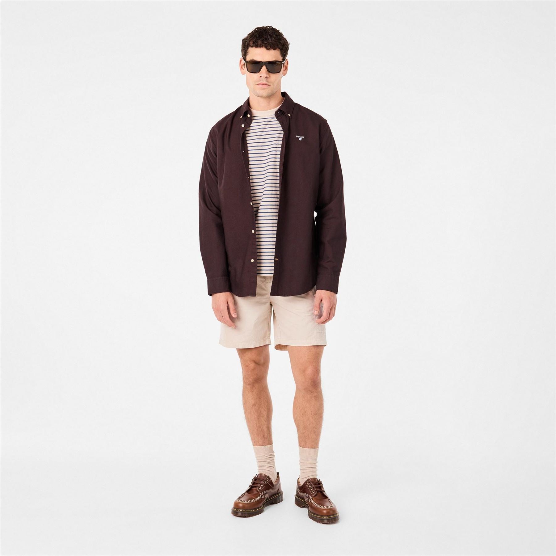 Barbour Oxford Button Down Plain Shirt