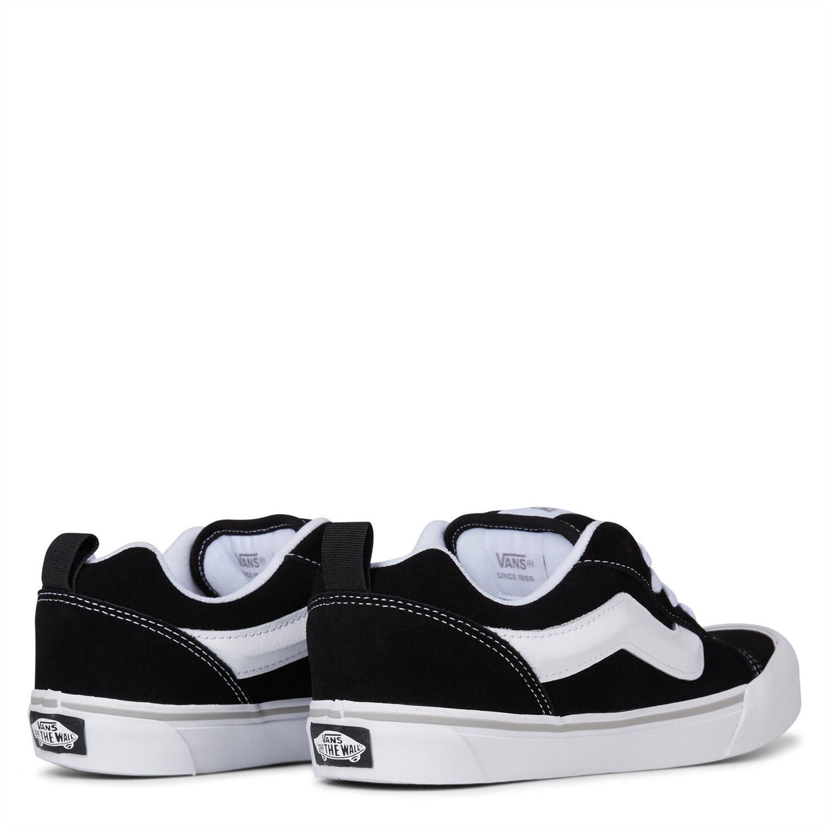 Vans Knu Skool Black White Canvasas Trainers