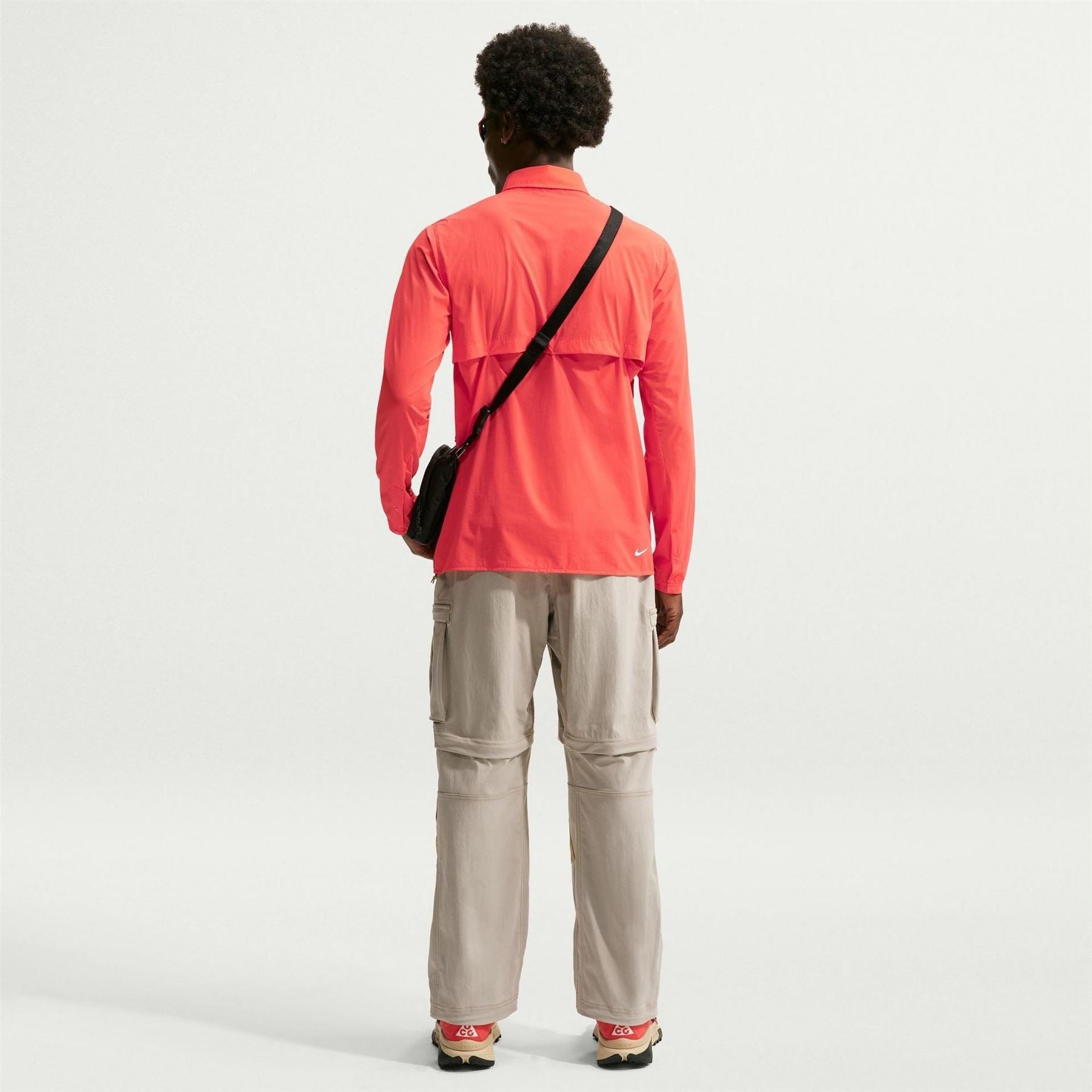 Nike Half Zip Long Sleeve Running T-Shirt