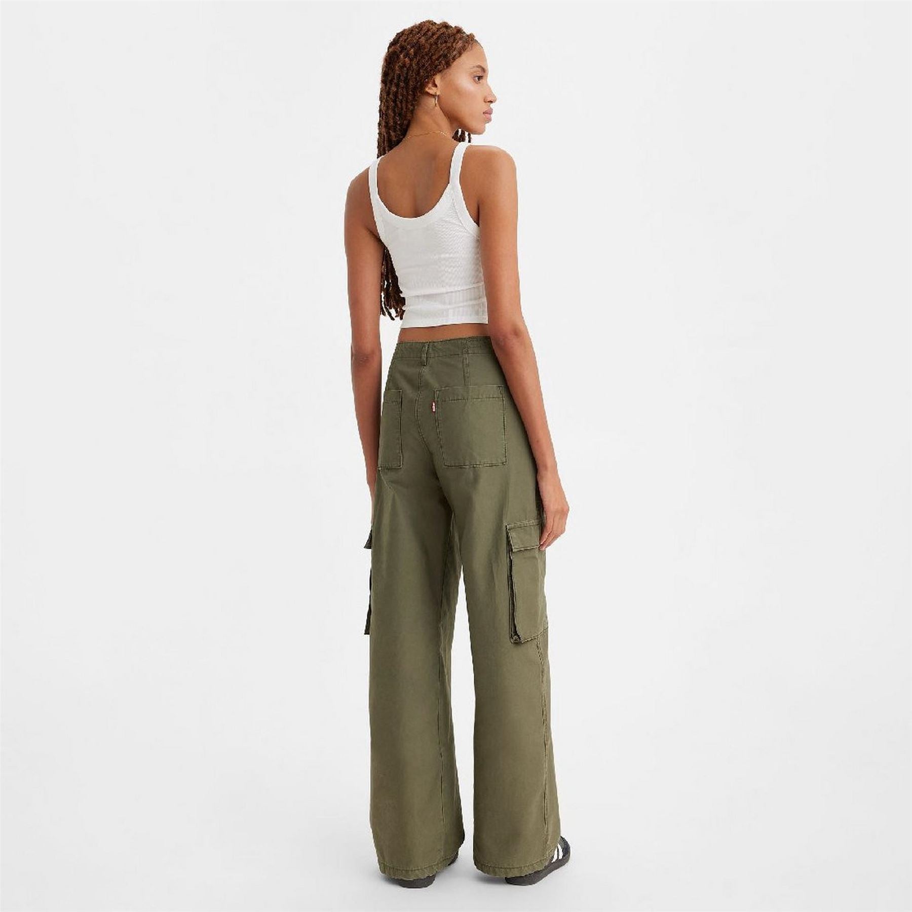 Levis Baggy Olive Night Cargo Jeans