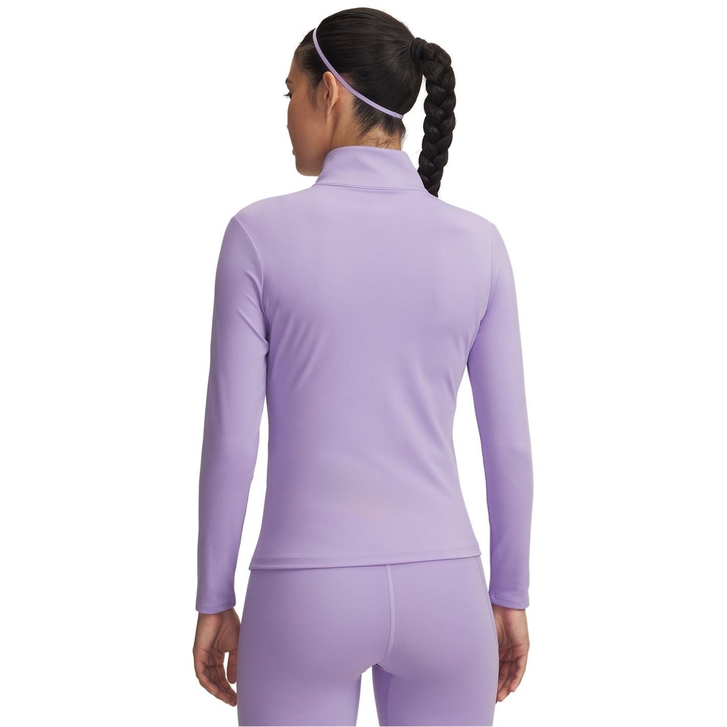 Under Armour Motion Emea Solid Patterned Ribbed Cuff Track Jacket