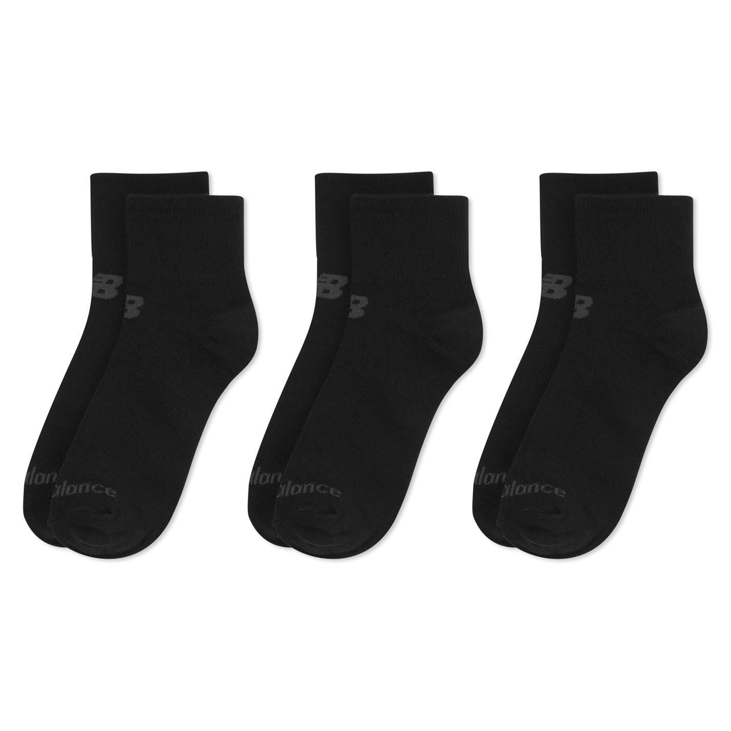New Balance 3 Pack Ankle Socks