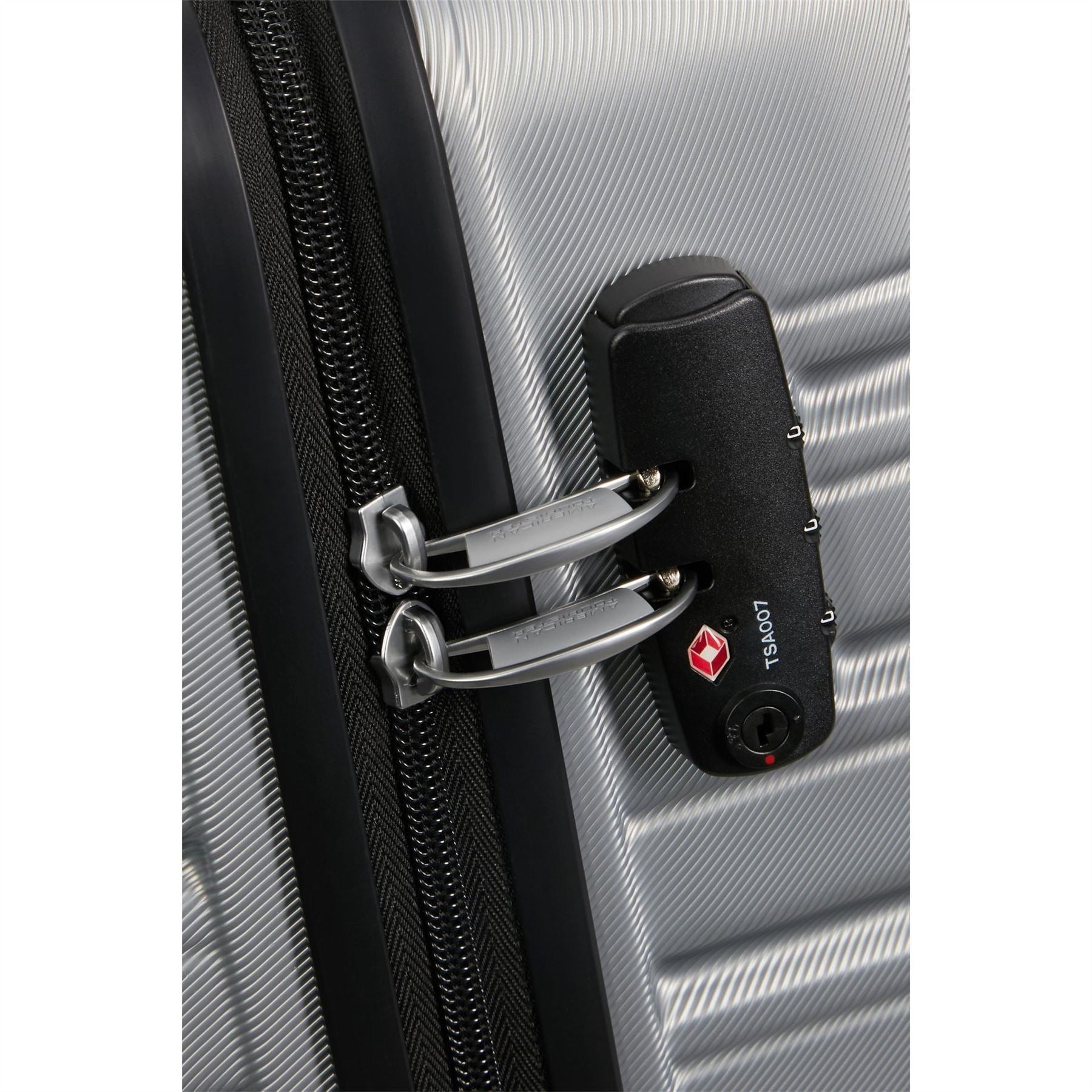American Tourister Spinner 55x40x20cm Tsa Cabin Hard Suitcase