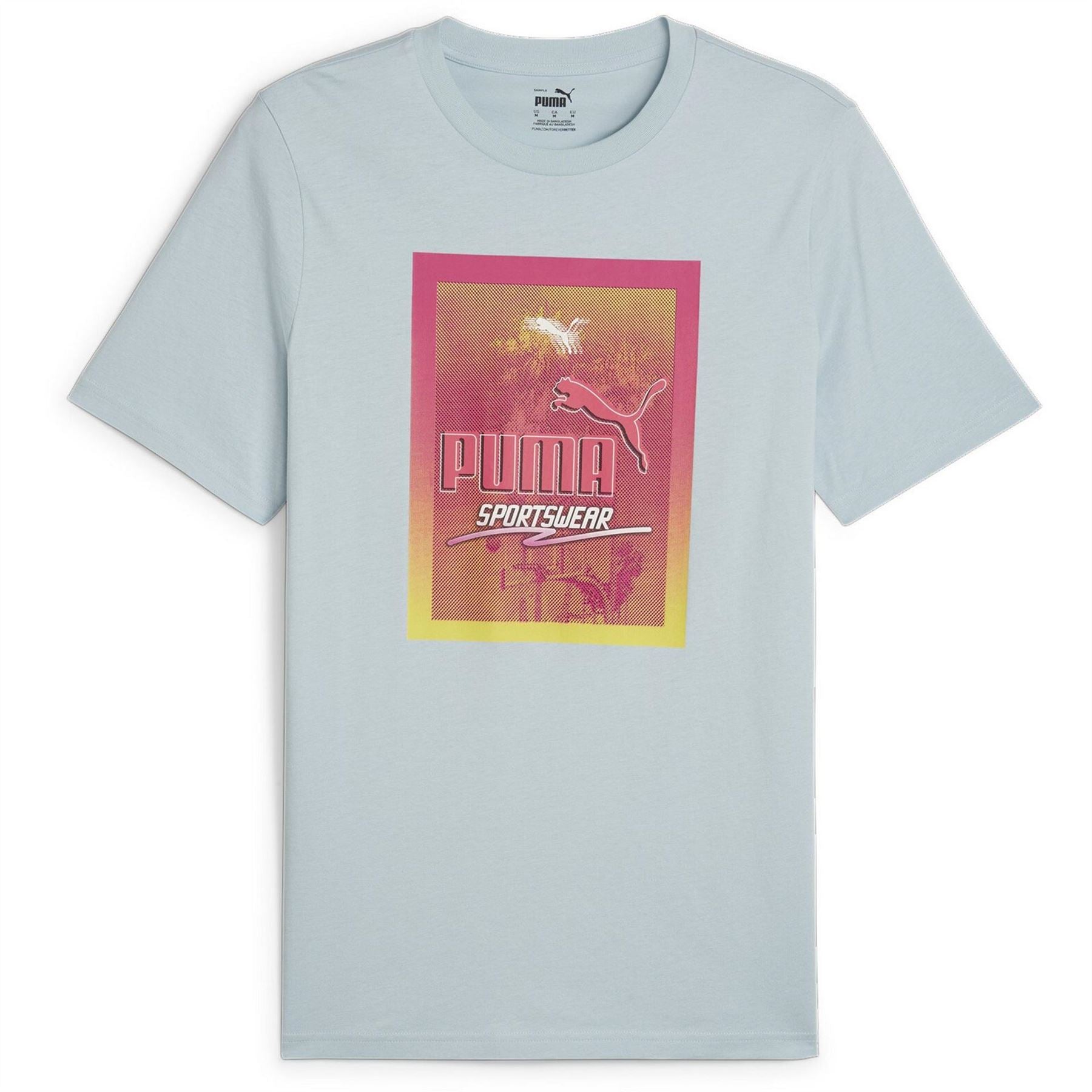 Puma Crew Neck Regular Fit Short Sleeve T-Shirt