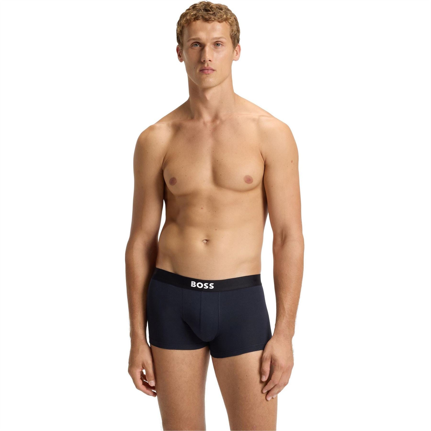 Boss BOSS 3 Pack Boxers with Logo Waistband