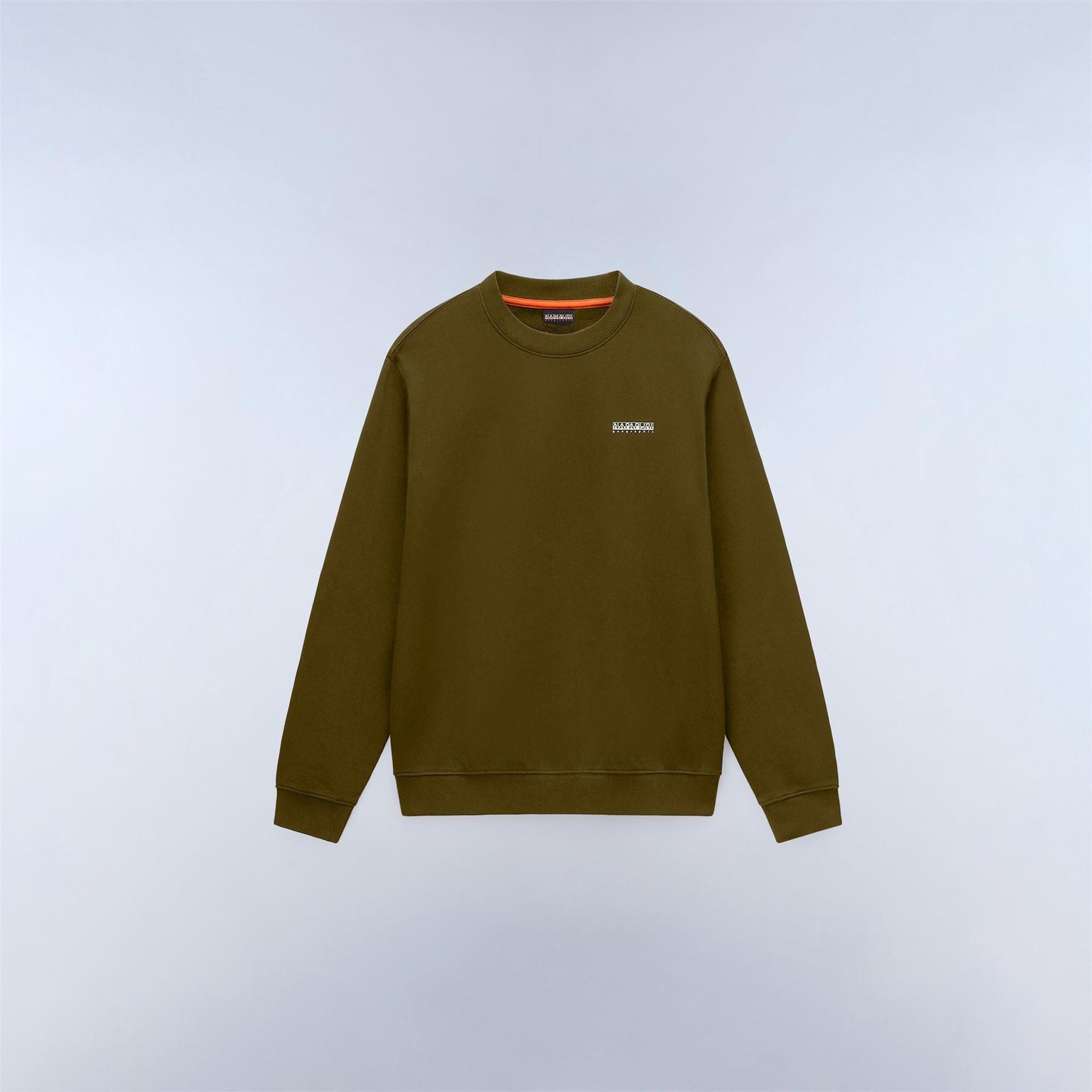 Napapijri Small Box Cotton Crew Sweatshirt