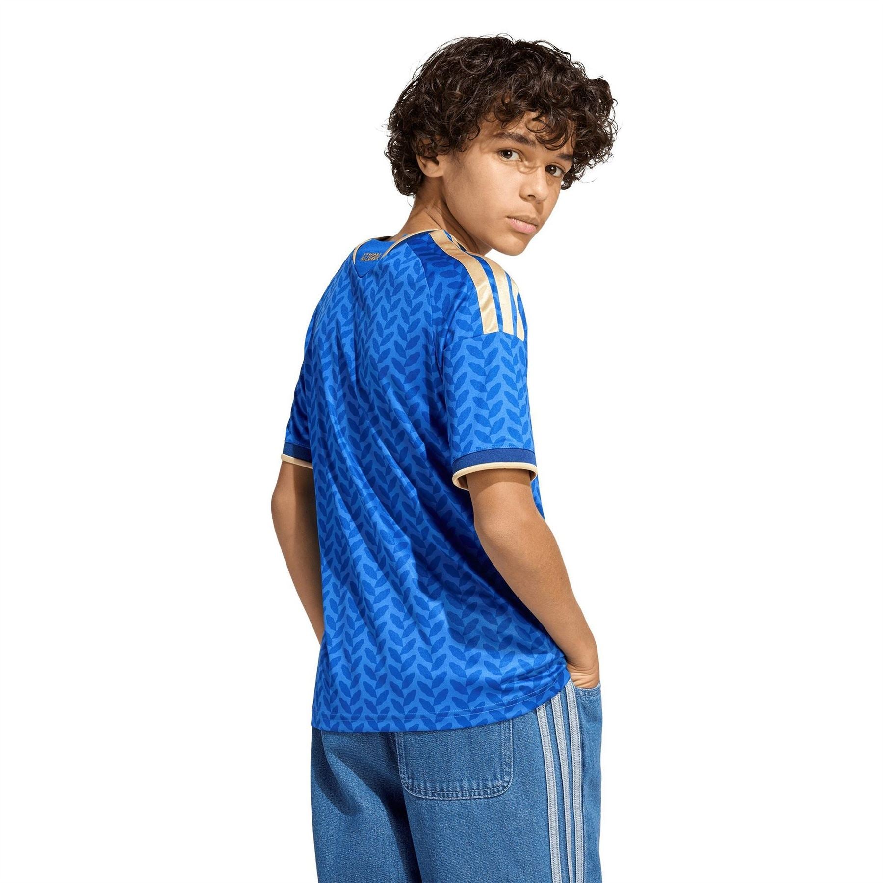 adidas Italy Home Shirt World Cup 2026 Juniors