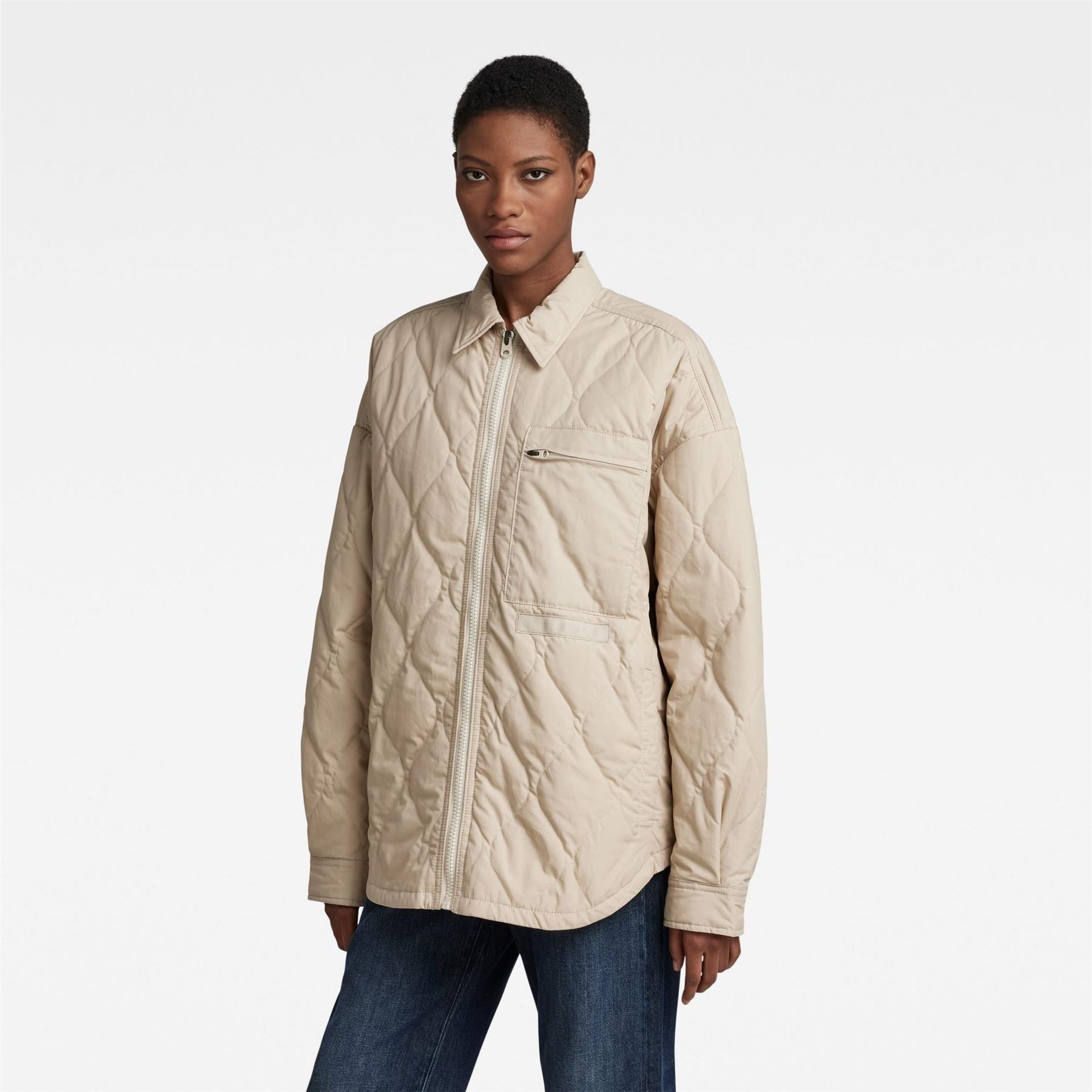 G Star Oversized Overshirt Jacket