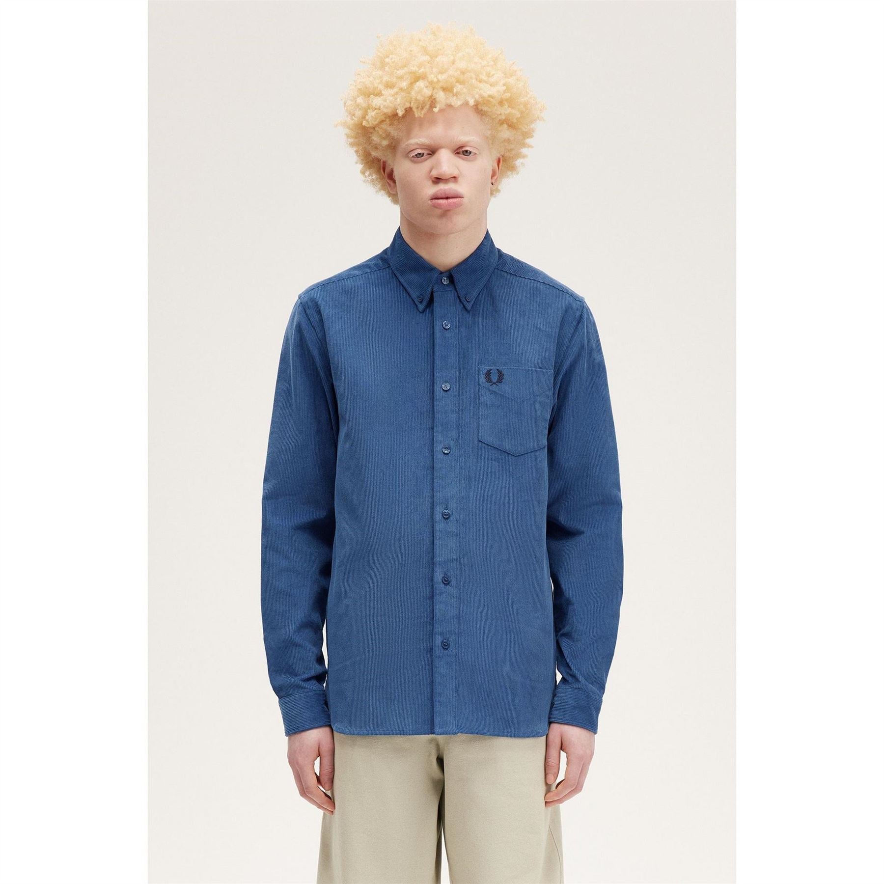 Fred Perry Long Sleeve Corduroy Shirt