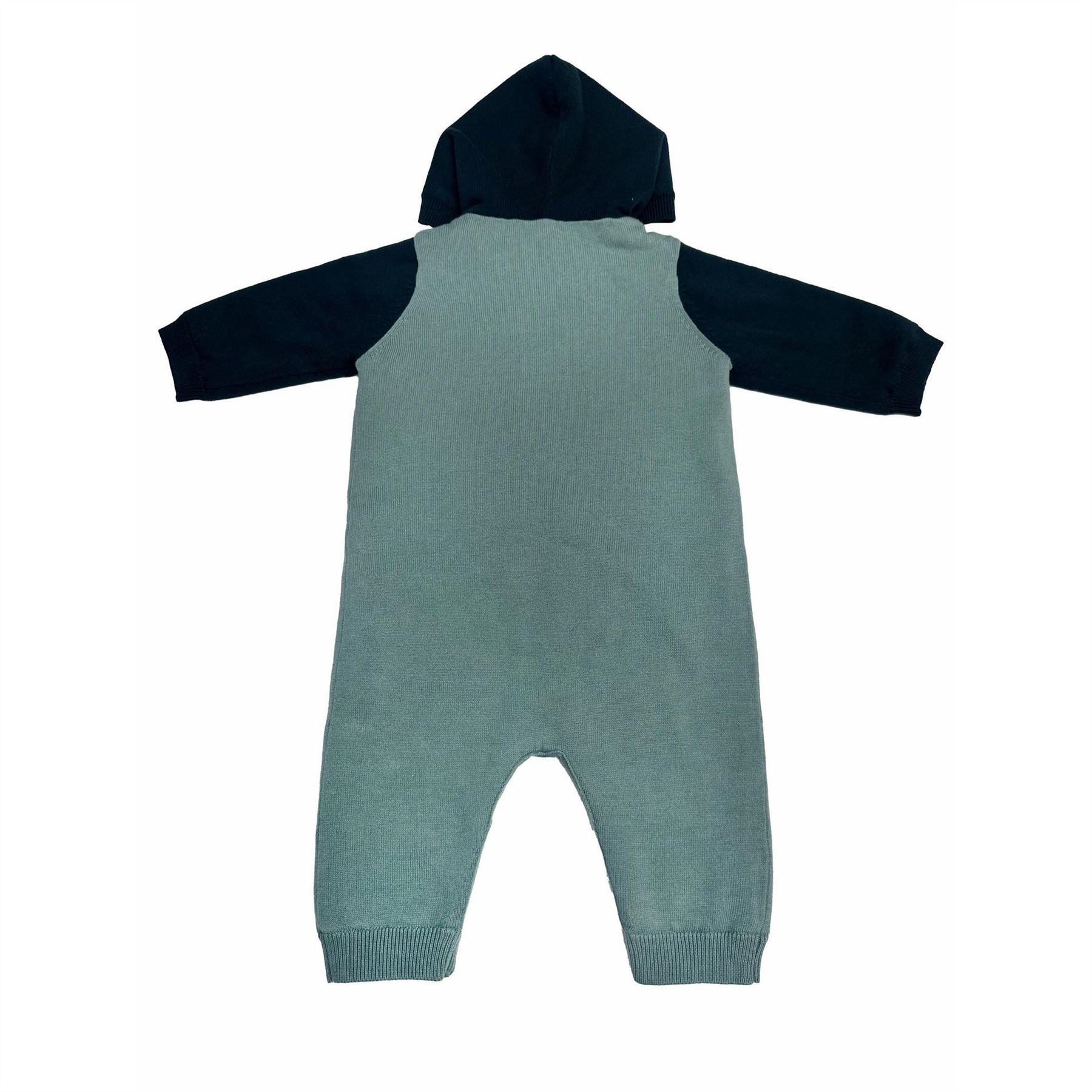 Pretty Green Cotton Long Sleeve Pram Suit