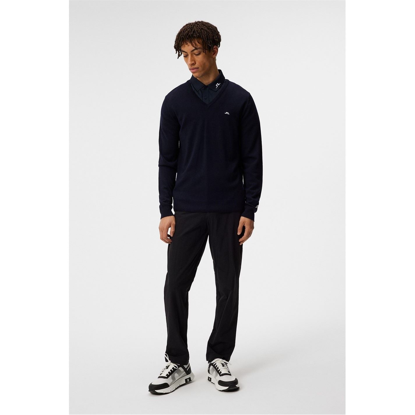 J Lindeberg Golf Crew Neck Jumper