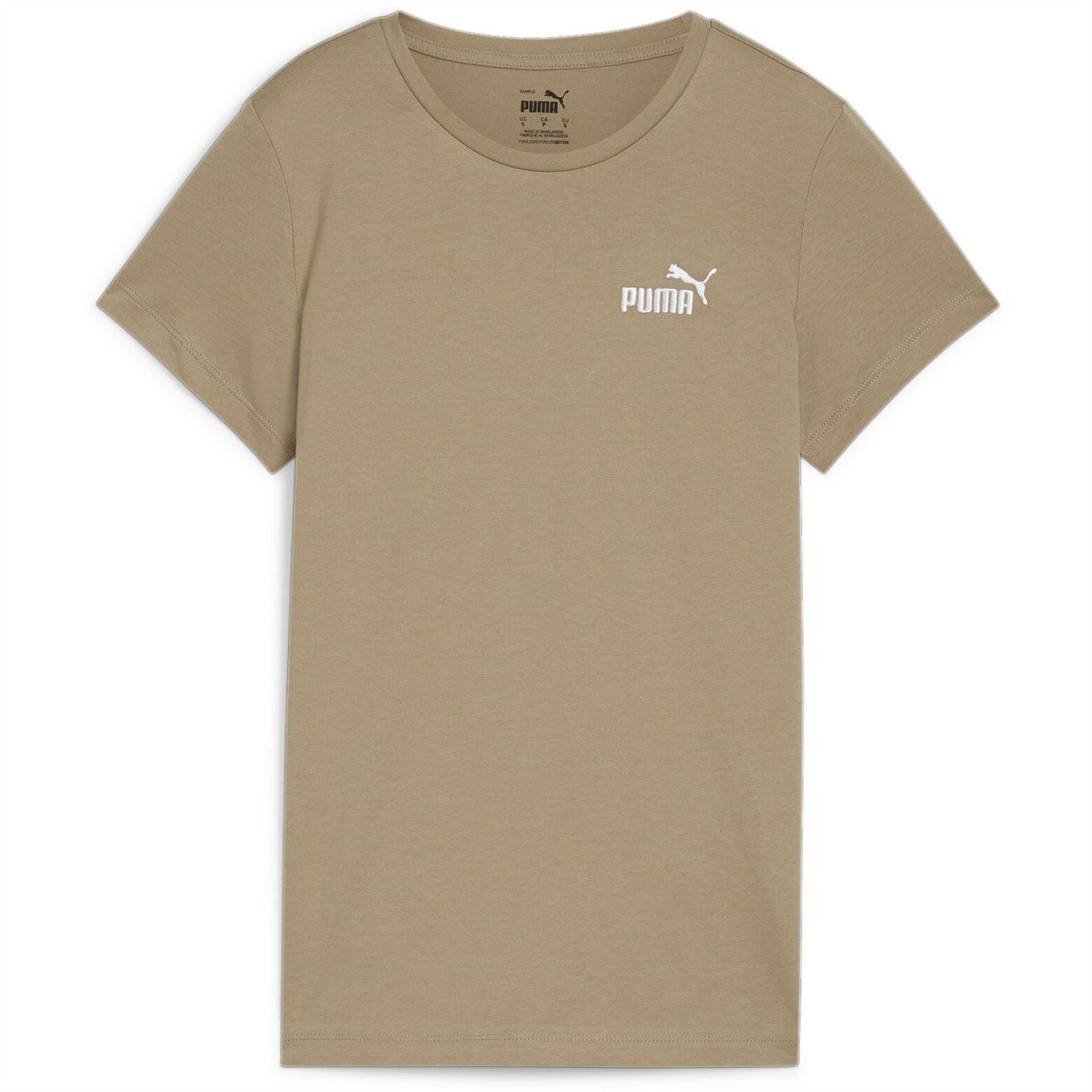 Puma Embroidery Crew Neck Regular Fit T-Shirt
