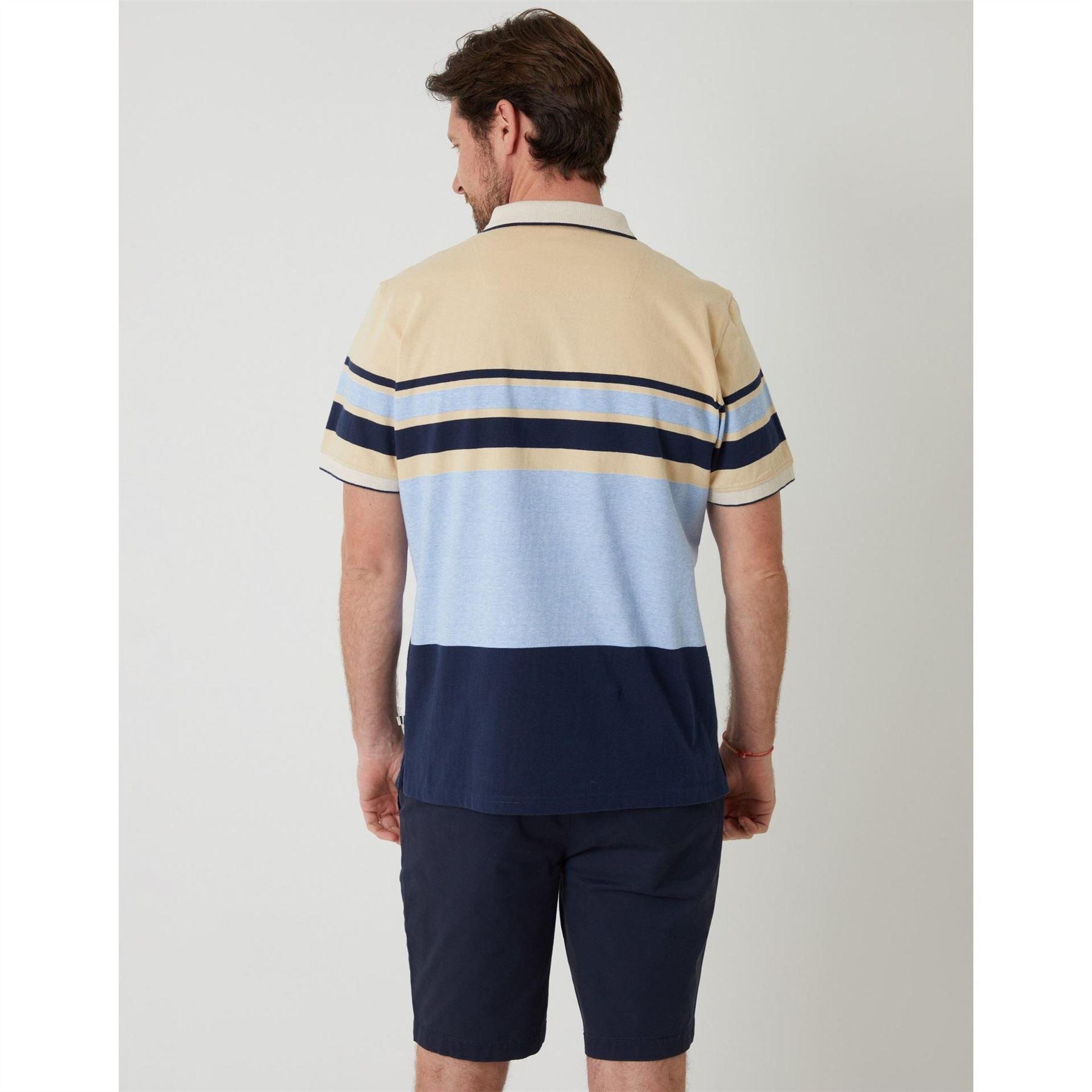 Saltwell Saltwel Zipped Short Sleeve Polo Shirt