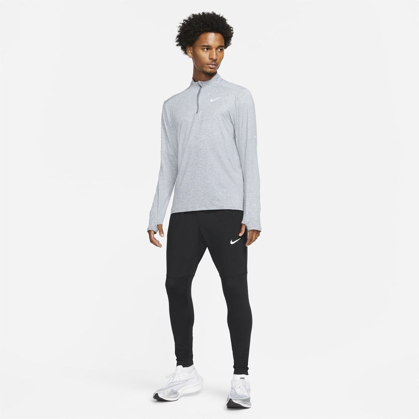 Nike Mens Element 3.0 1 2 Zip Running Top