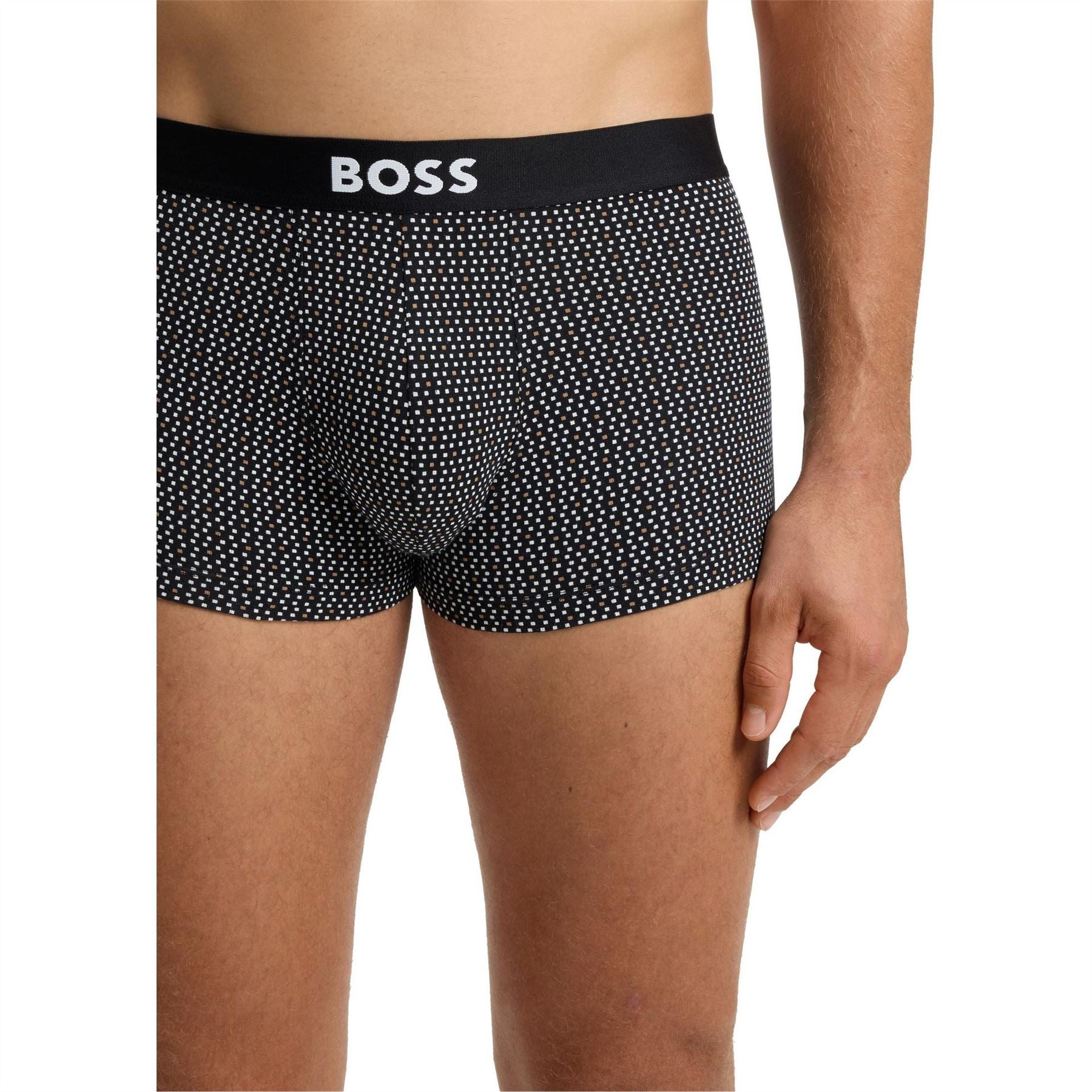 Boss BOSS 3 Pack Boxers with Logo Waistband