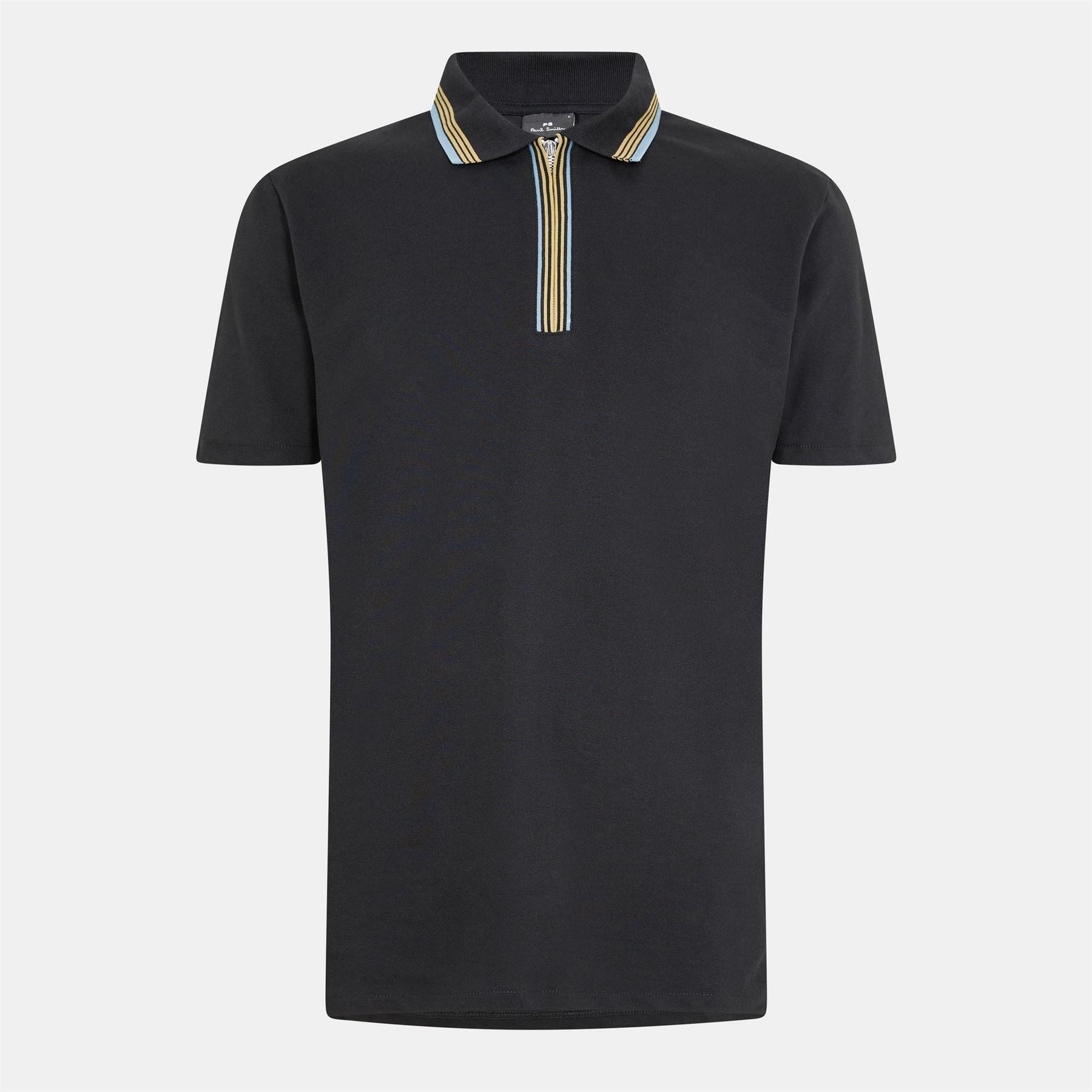 PS Paul Smith Zipped Short Sleeve Polo Shirt