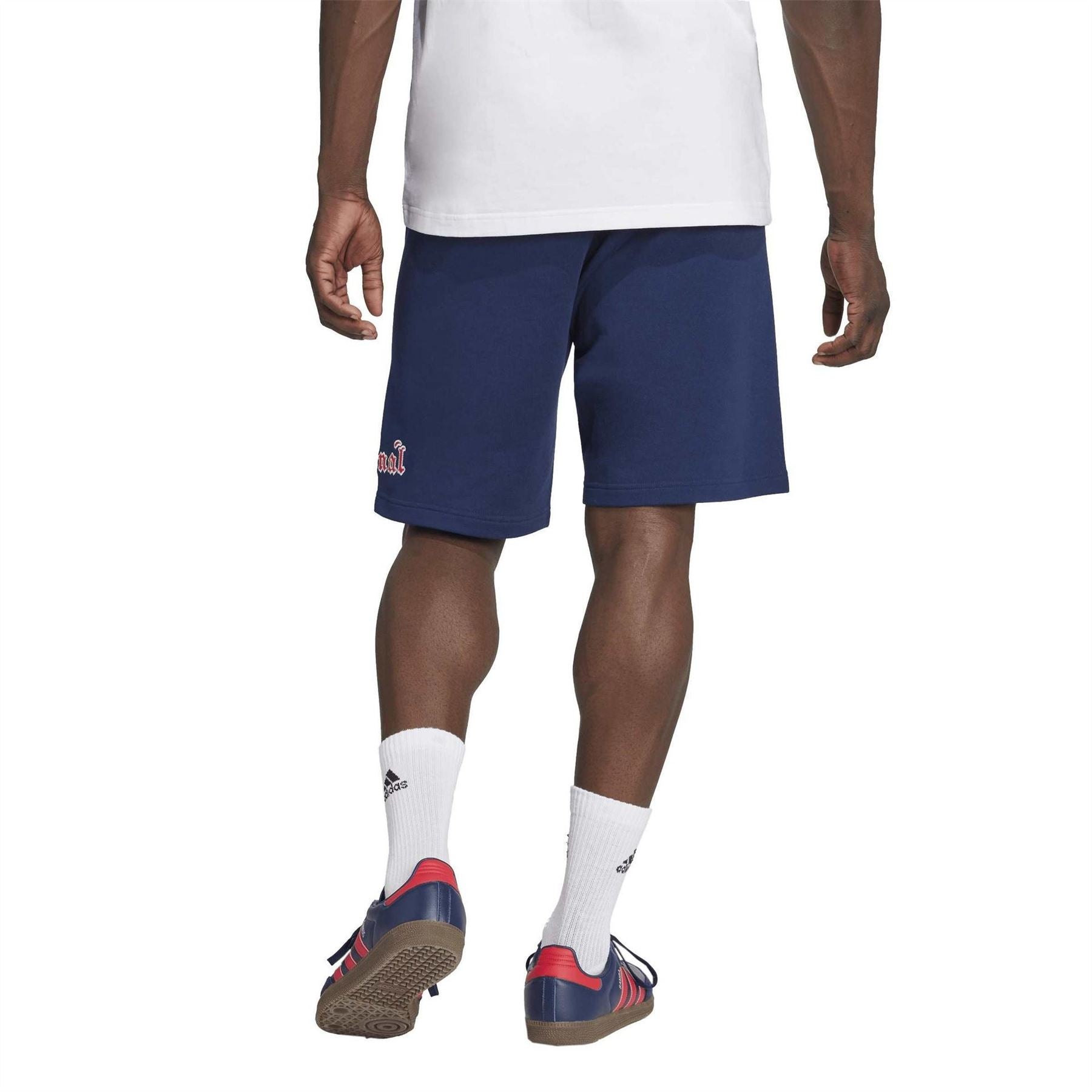 adidas AFC US Logo Print Soccer Sweat Shorts