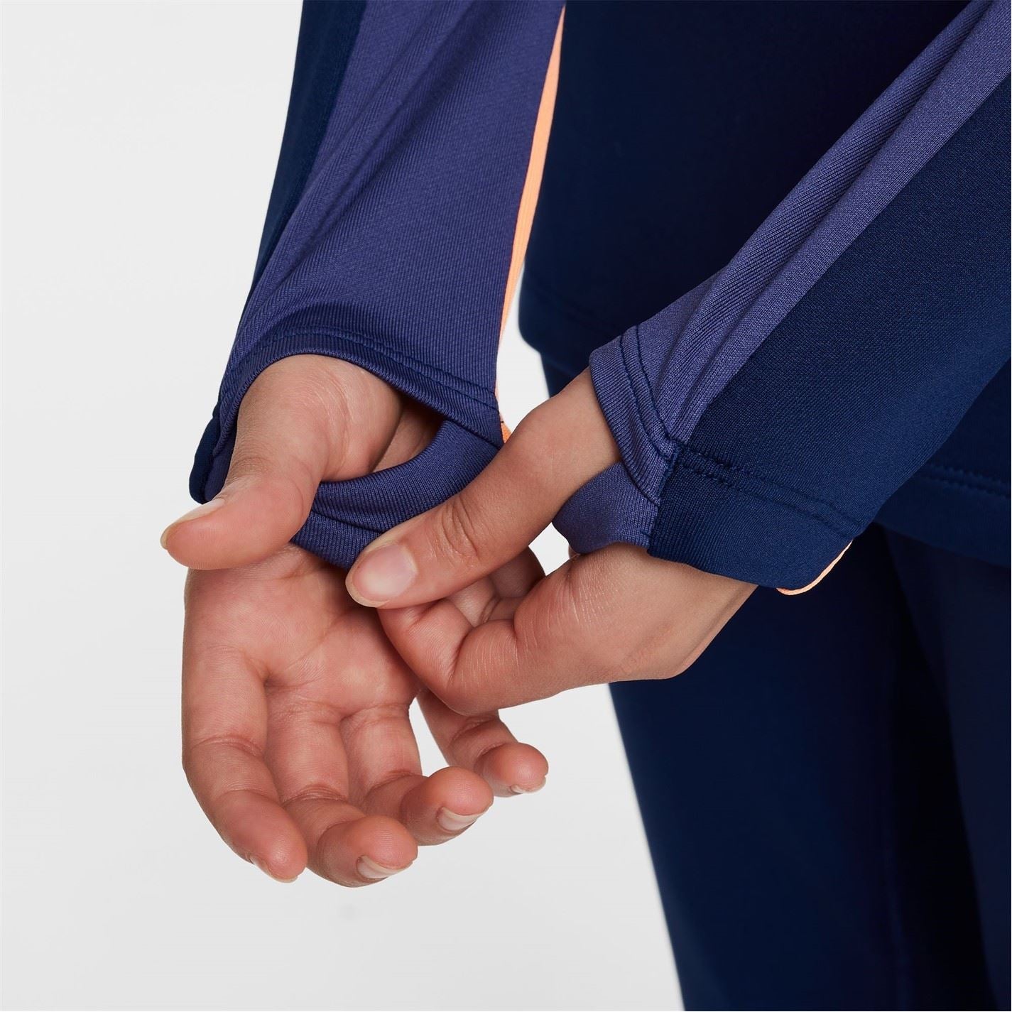 Nike Dri Fit Strike Drill Zip Neck Sweatshirt