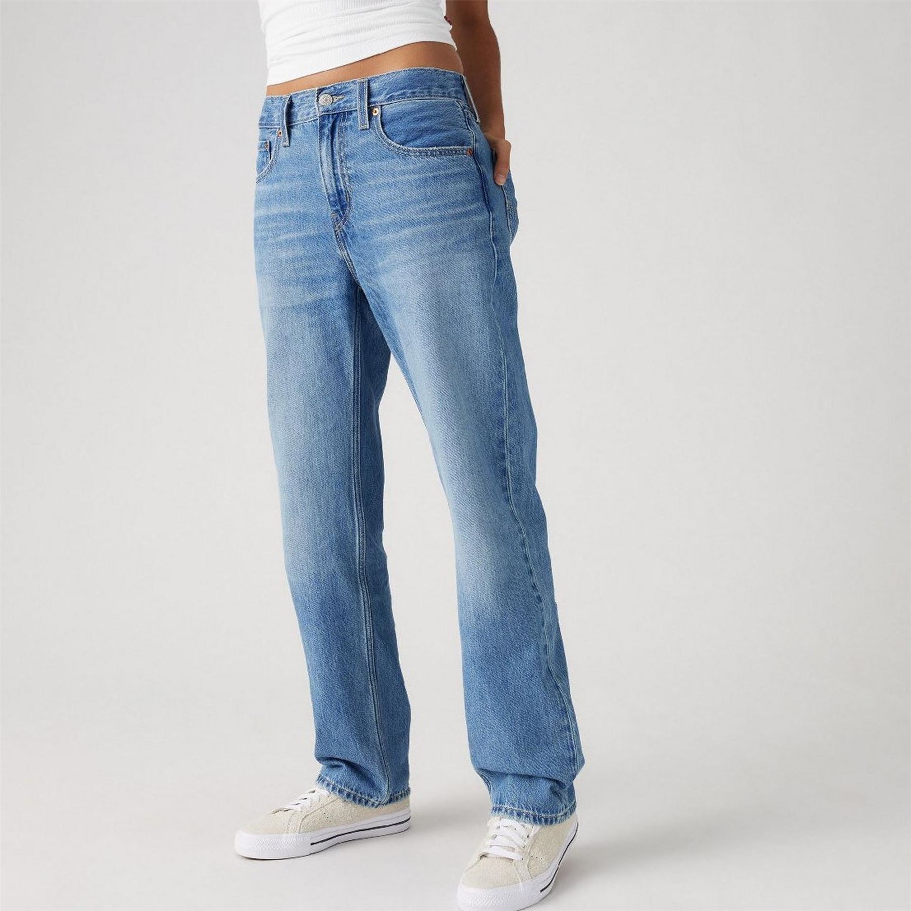 Levis Low Pro Low Rise Straight Leg Jeans