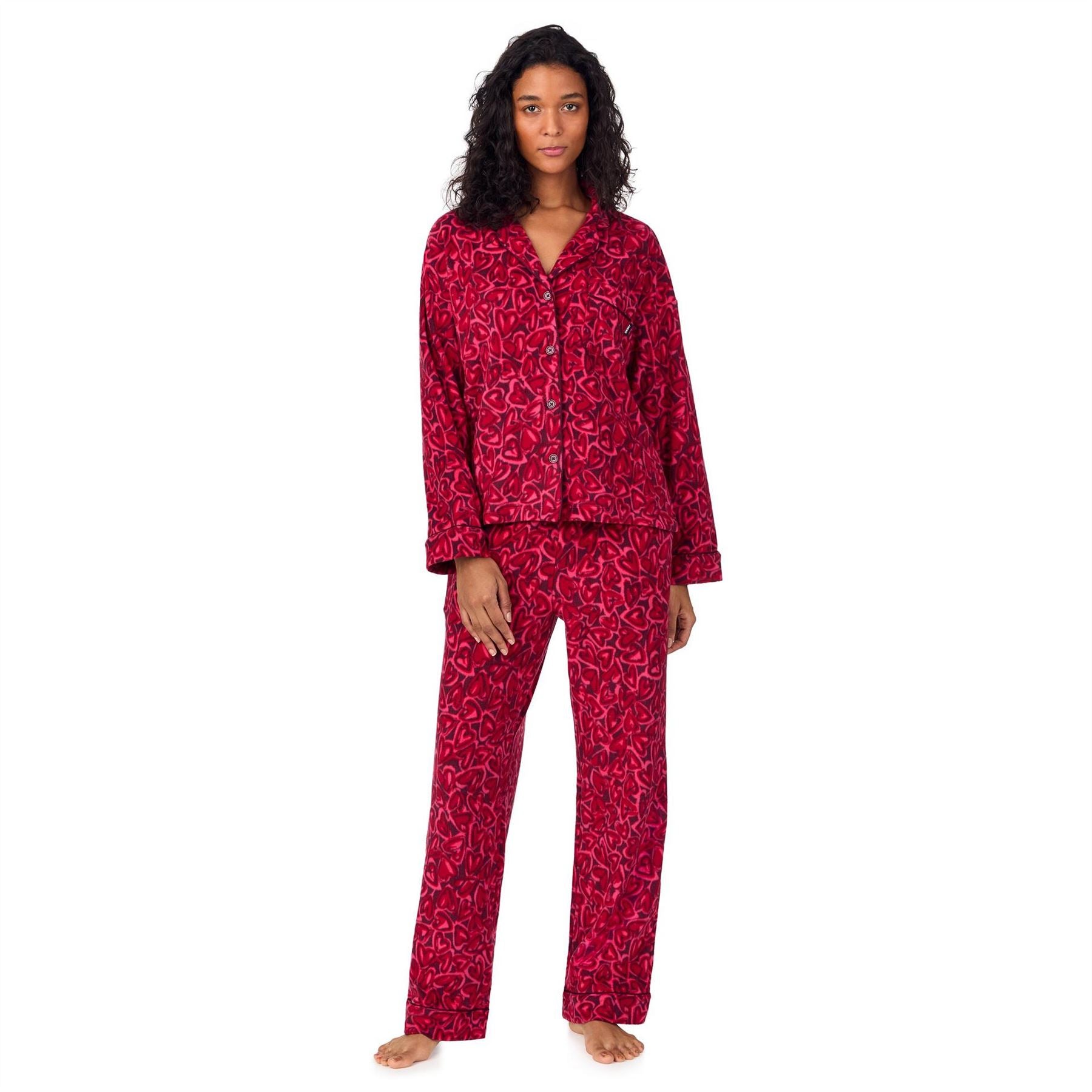 DKNY Long Sleeve Fleece Pyjama Sets