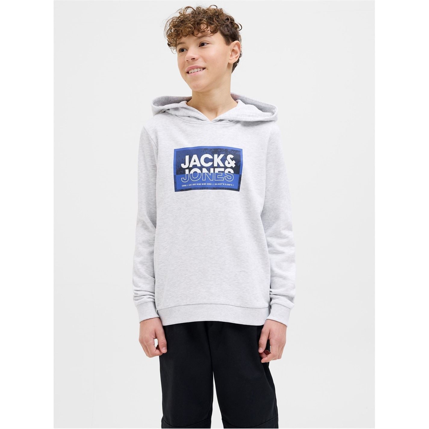 Jack and Jones Logan Regular Fit Hooded Sweatshirt
