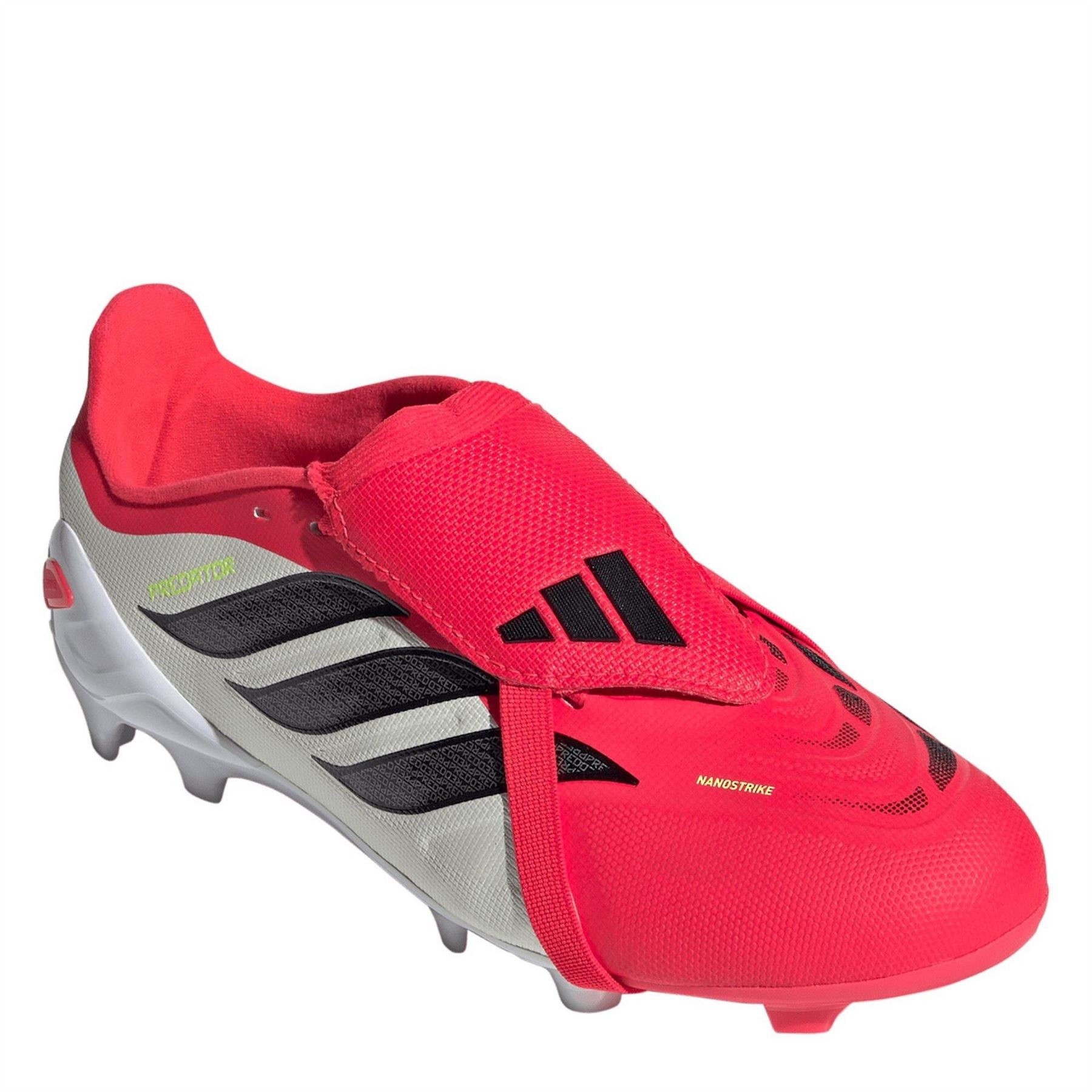 adidas Predator Fold Over Tongue Academy Firm Ground Football Boots Juniors
