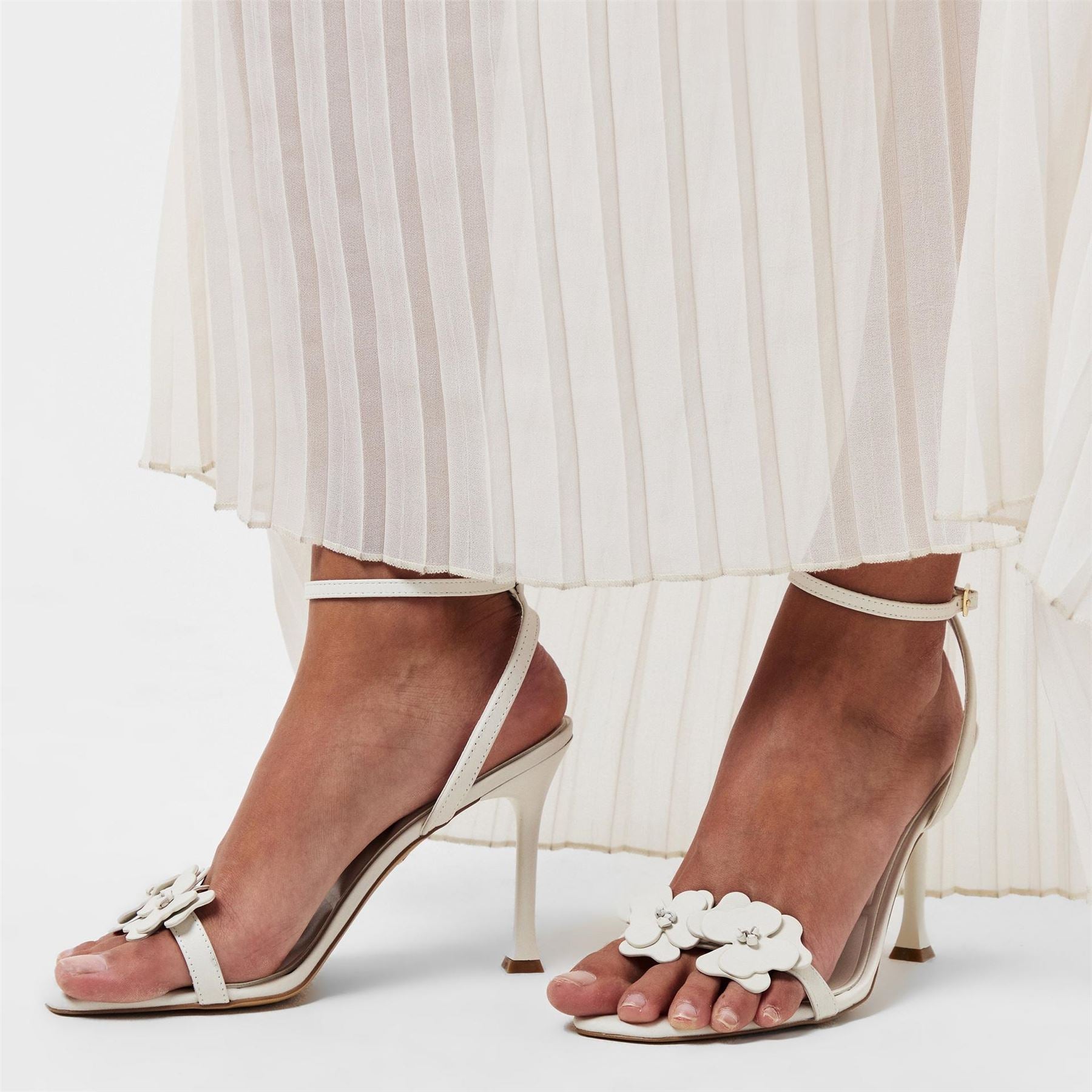 Aldo Daisylily Open Toe High Heel Slingbacks