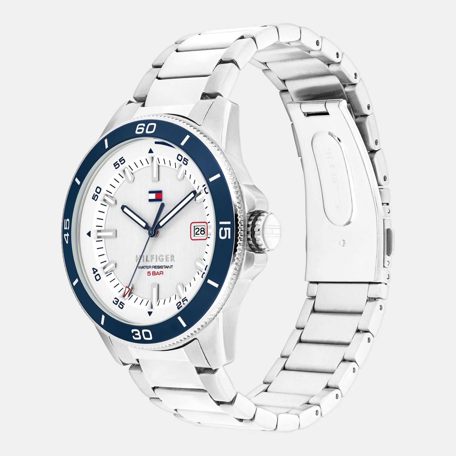 Tommy Hilfiger Hilfiger Mens Stainless Steel Bracelet Watch