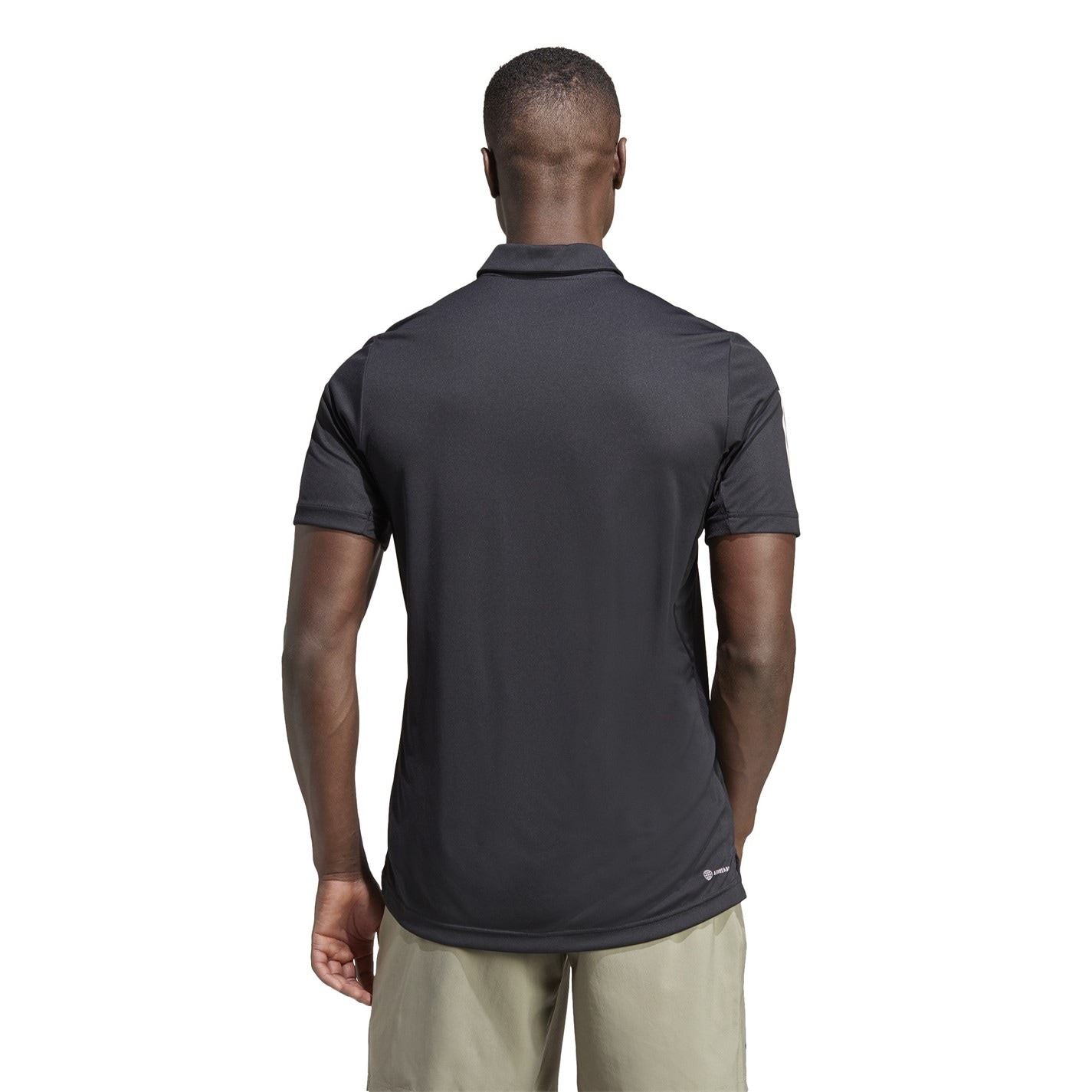 adidas Mens Club 3 Stripe Polo Shirt