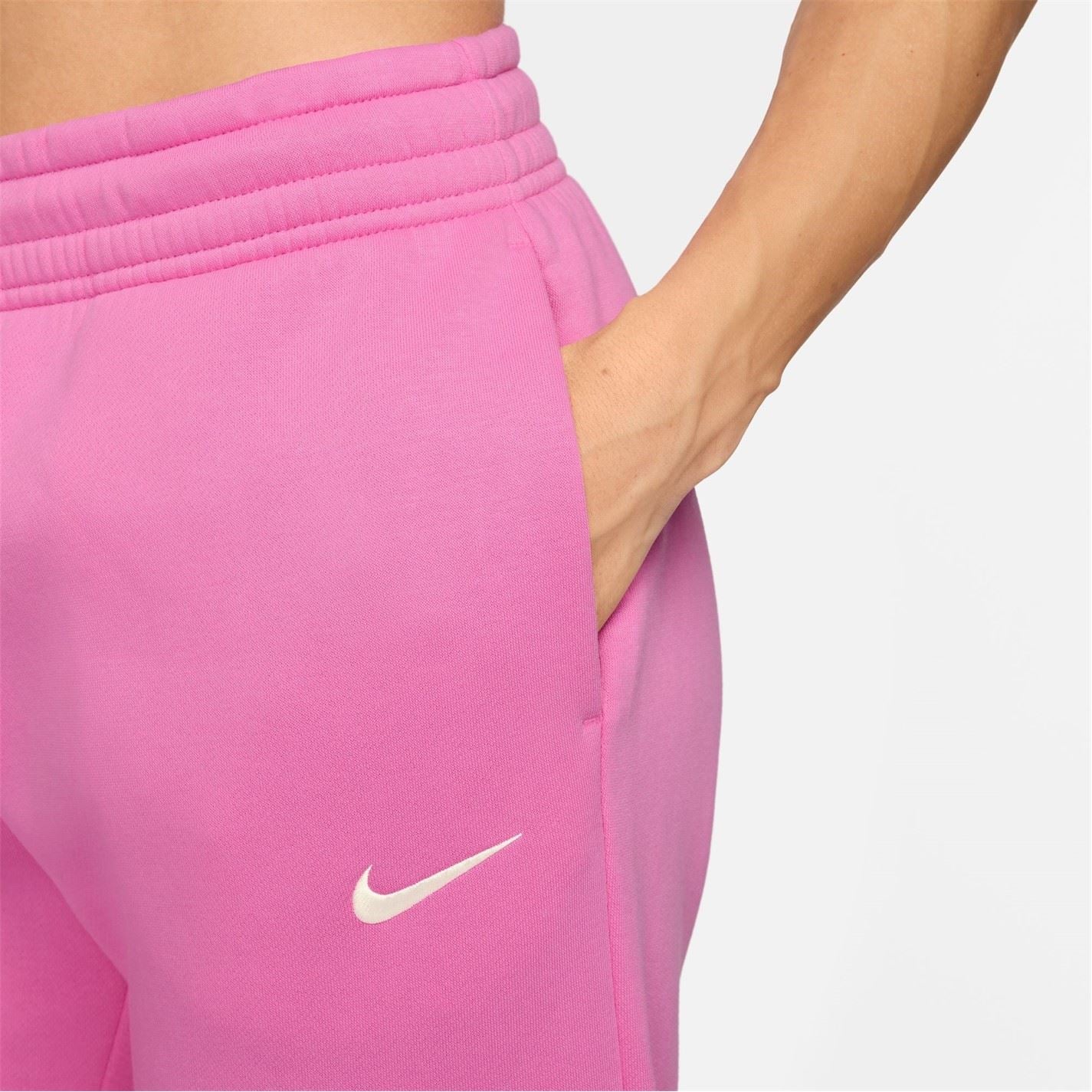 Nike Womens Sportswear Phoenix Fleece Mid Rise Sweatpants