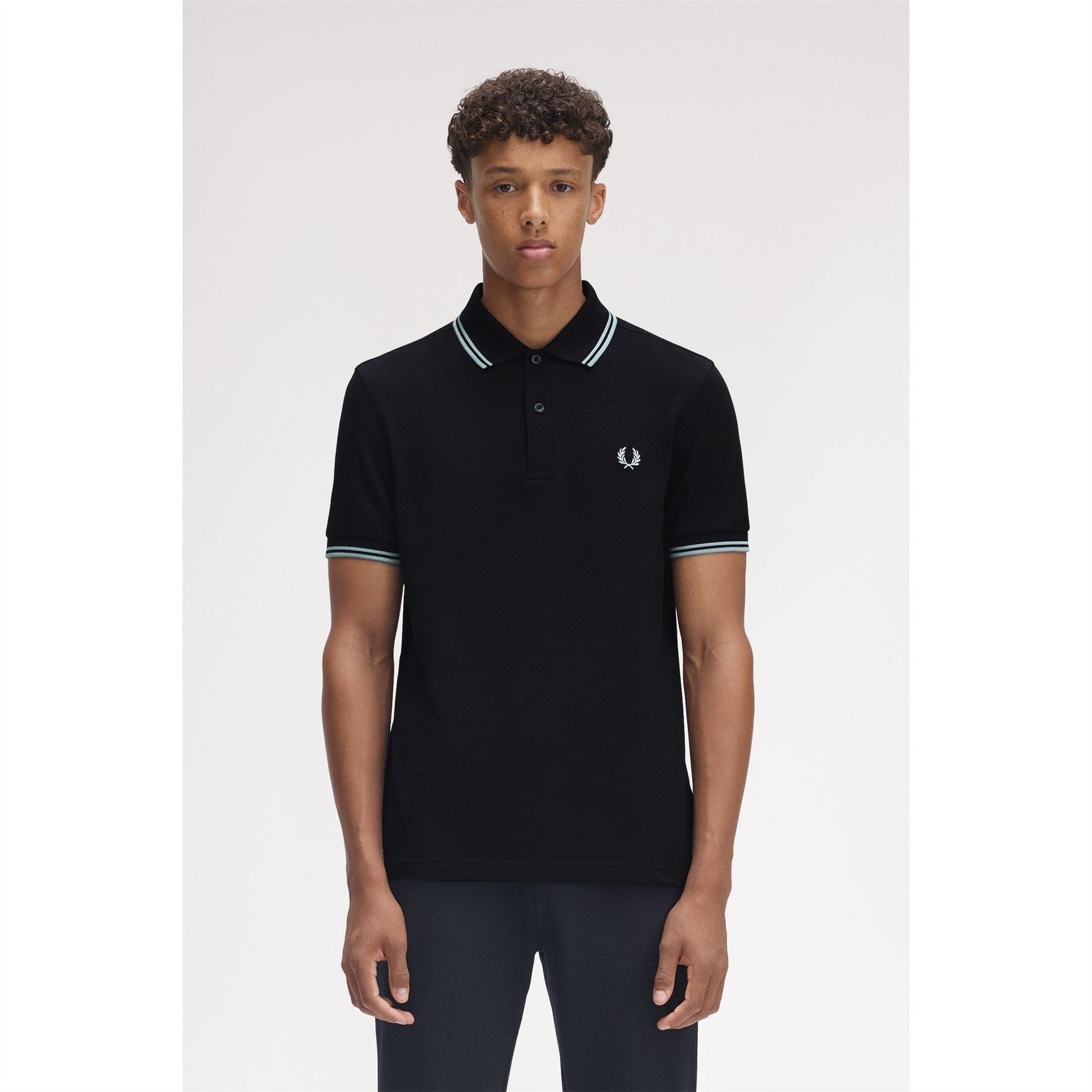 Fred Perry Sleeve Twin Tipped Polo Shirt