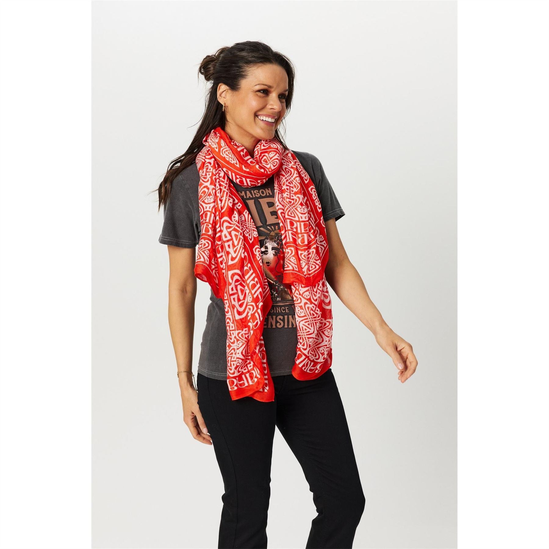 Biba Blair Logo Scarf