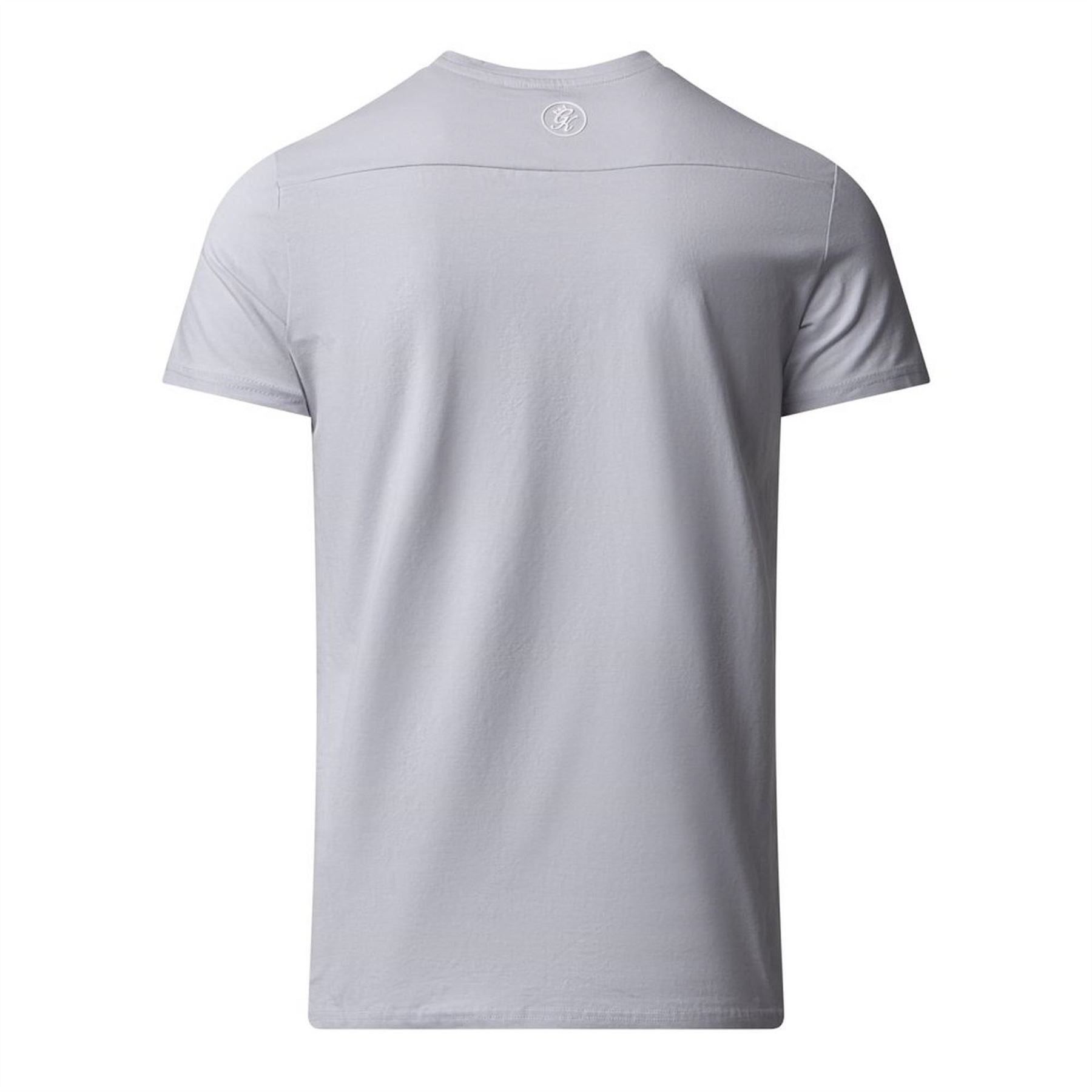 Gym King King Taped Jersey Tee   Light Grey