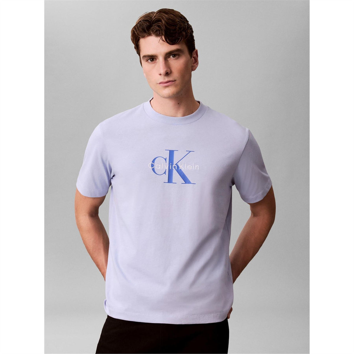 Calvin Klein Jeans Monogram Crew Neck Short Sleeve T-Shirt