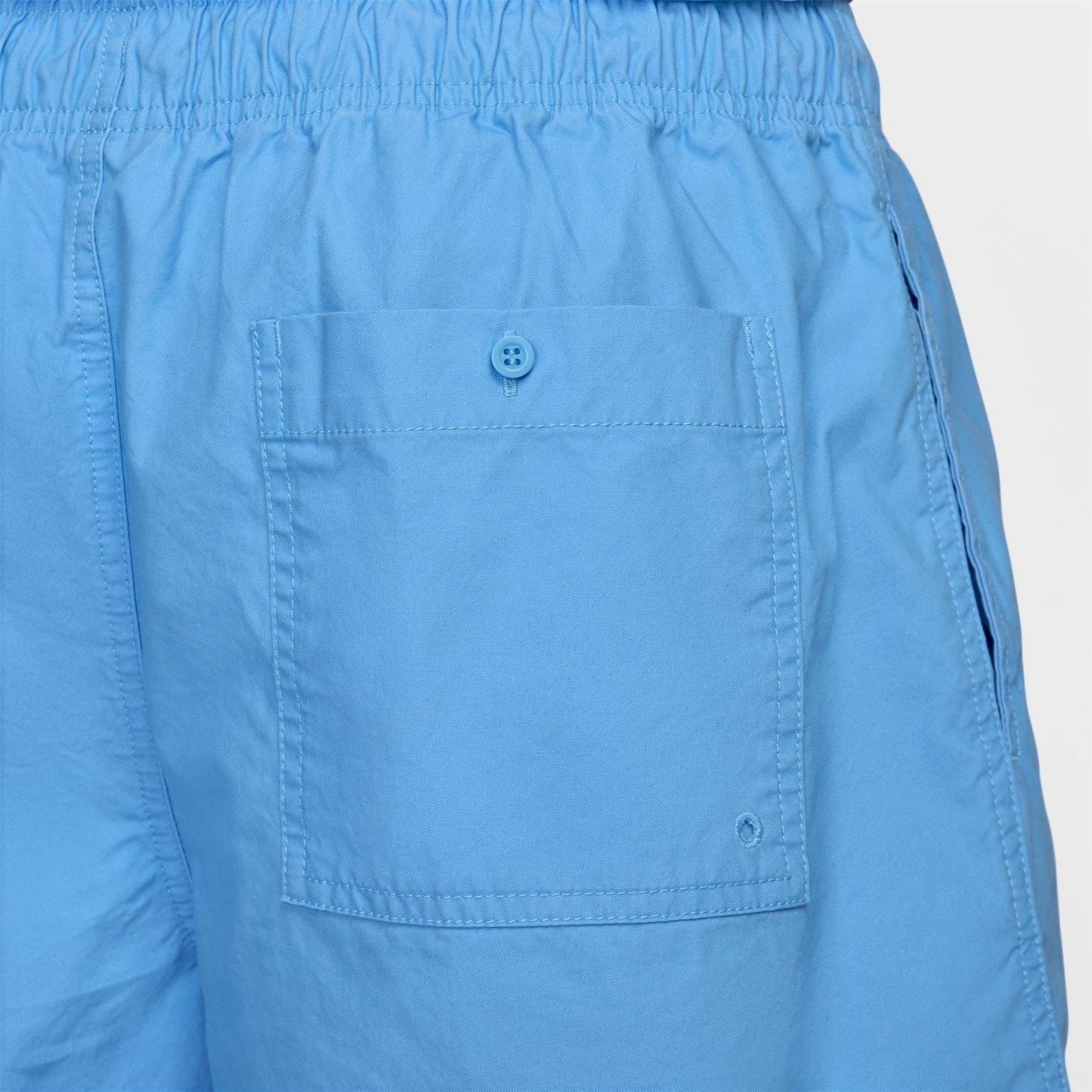 Nike Flow Solid Athletic Shorts with Elasticated Waistband