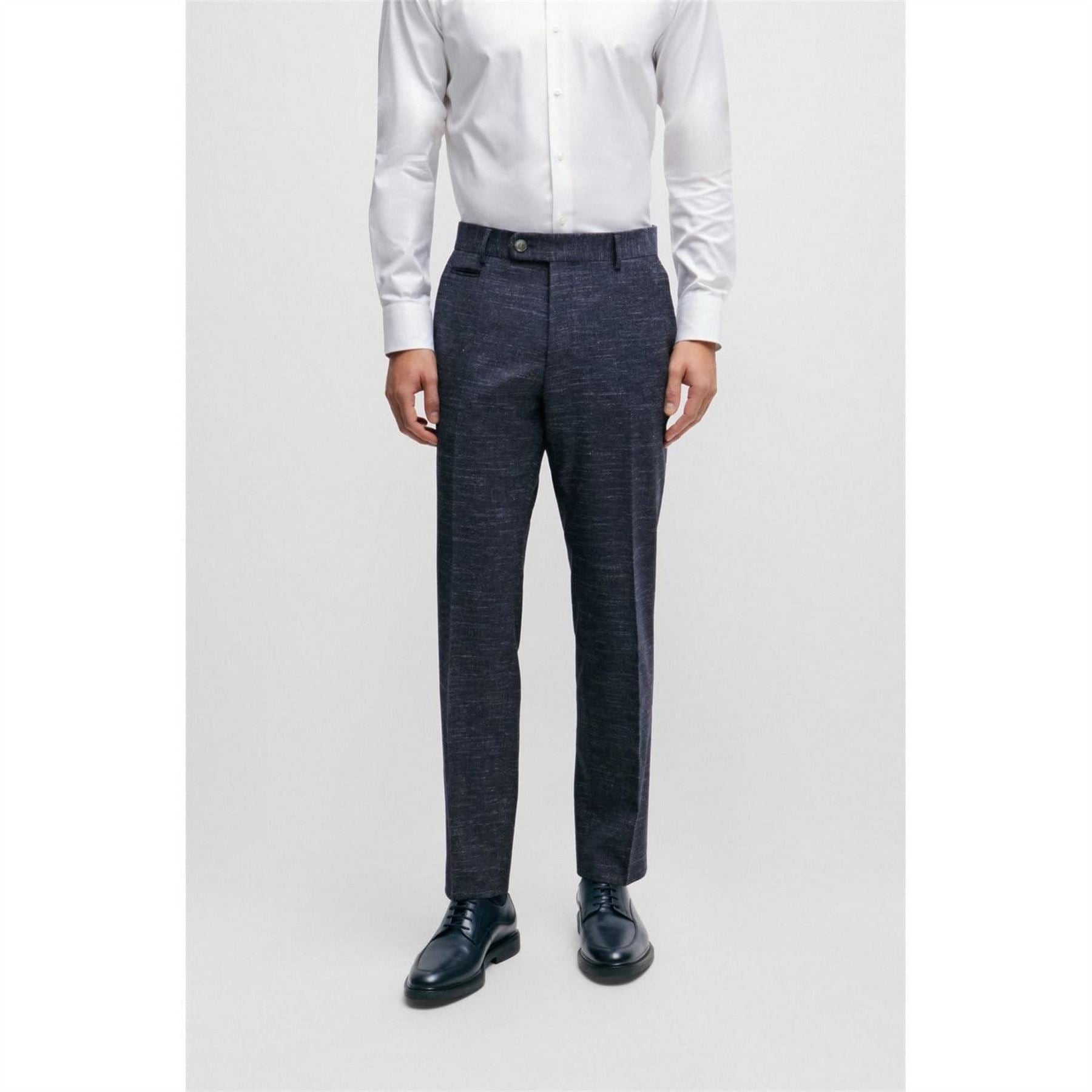 Boss Genius Slim Fit Trousers