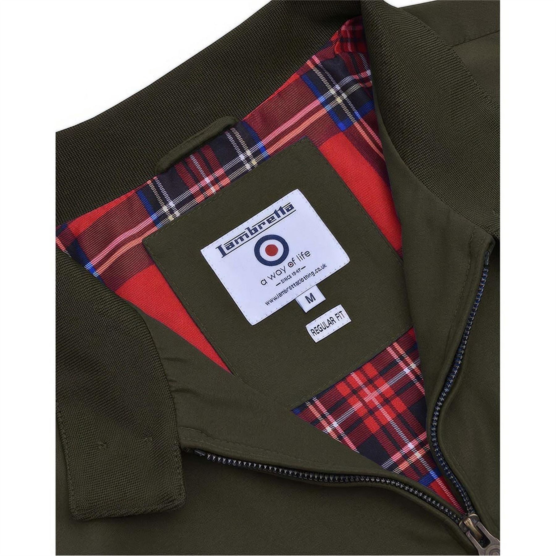 Lambretta Shower Resistant Harrington Bomber Jacket
