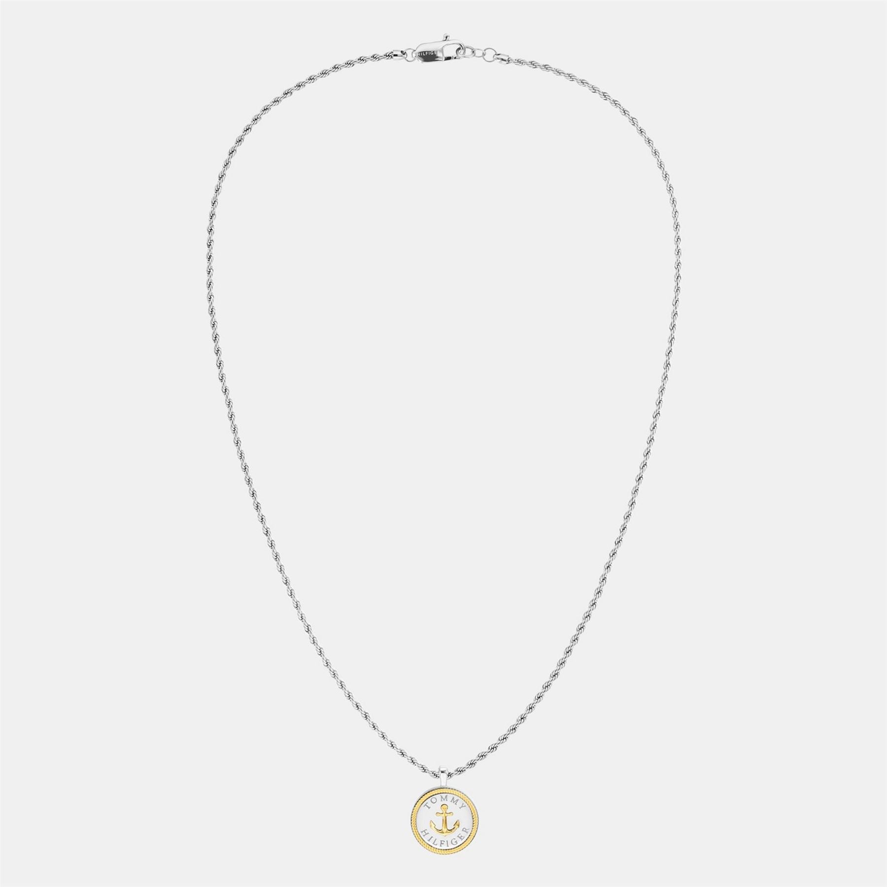 Tommy Hilfiger Hilfiger Men’s Nautical Stainless Steel Necklace