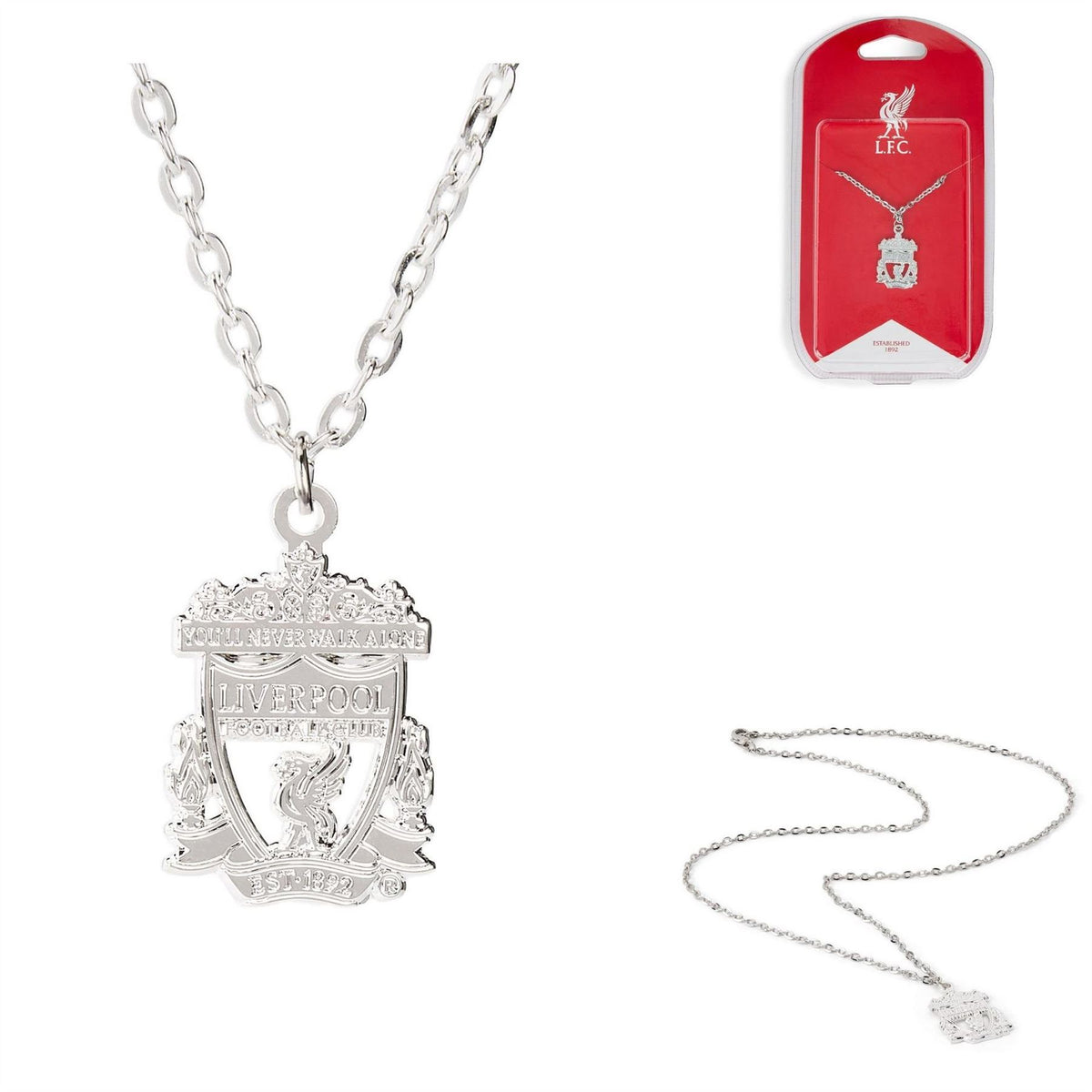 Team Officially Licensed Silver Plated Pendant And Chain