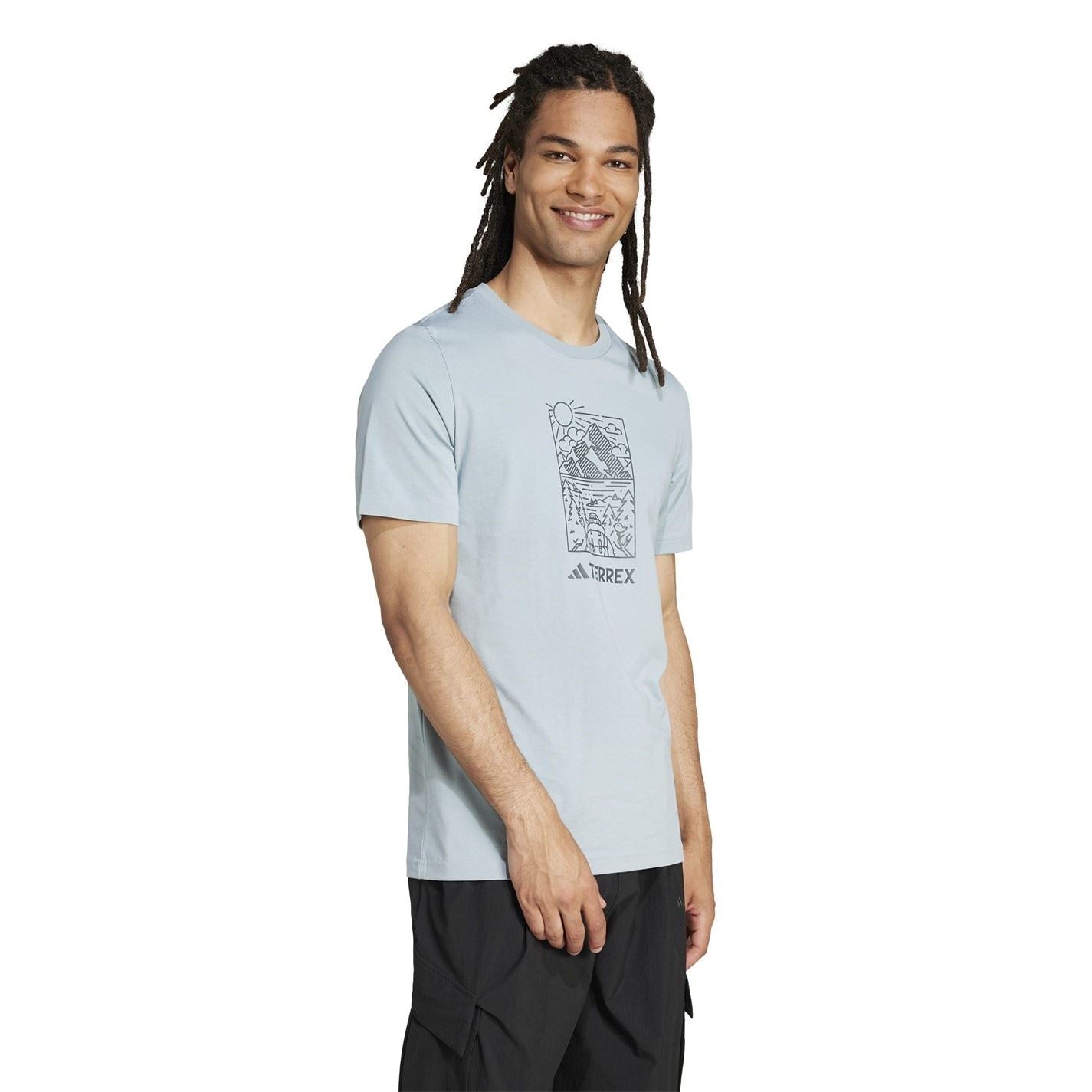 adidas Mens Terrex Graphic T-Shirt
