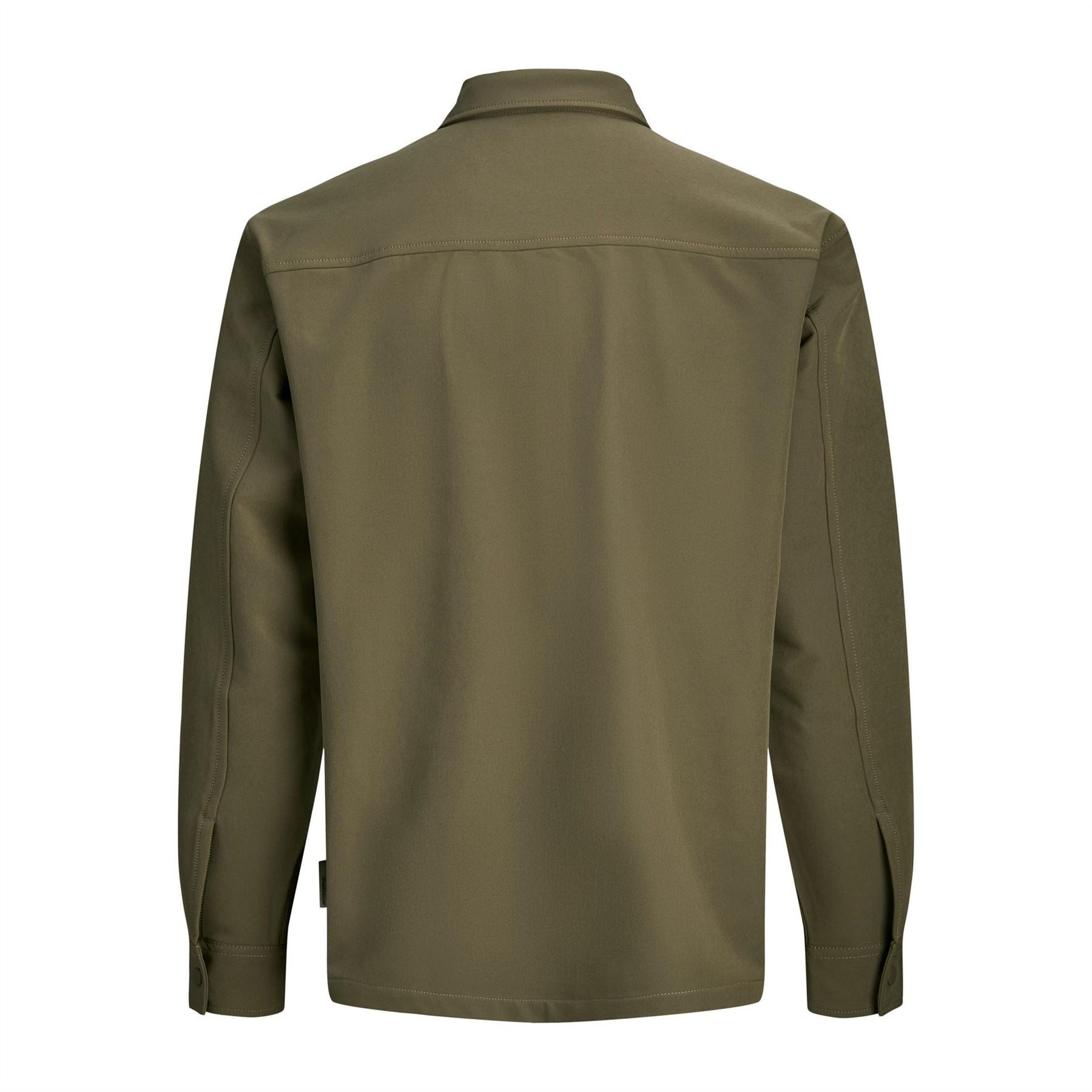 Jack and Jones Commute Regular Fit Collared Neck Long Sleeve Shirt